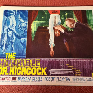 The Horrible Dr. Hitchcock 1964 Scifi/Horror
