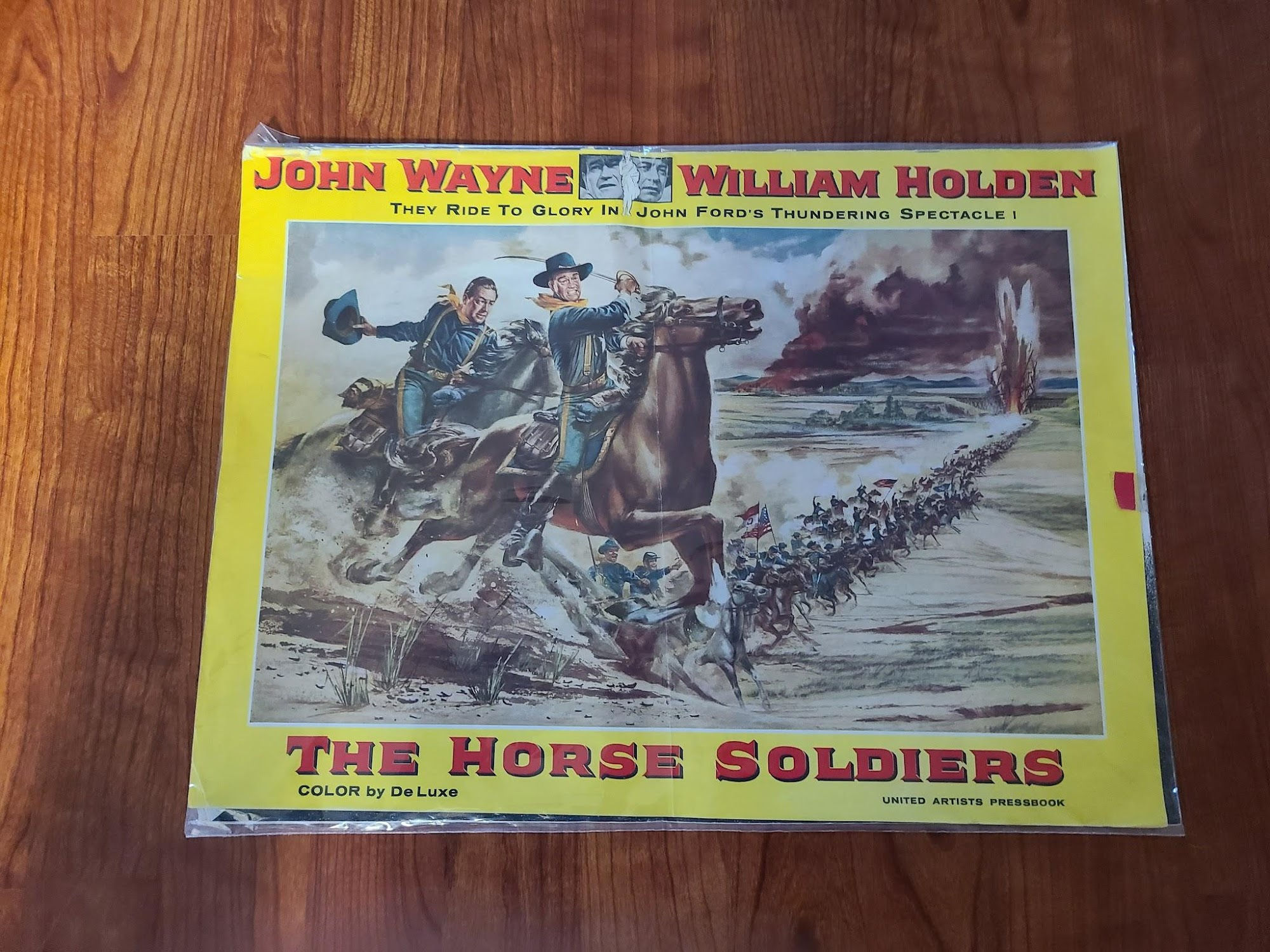 The Horse Soldiers 1959 Press Books