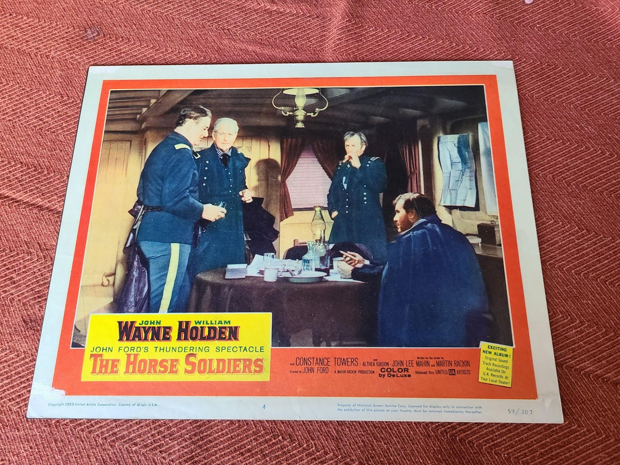 The Horse Soldiers 1959 Western Lobby Cards