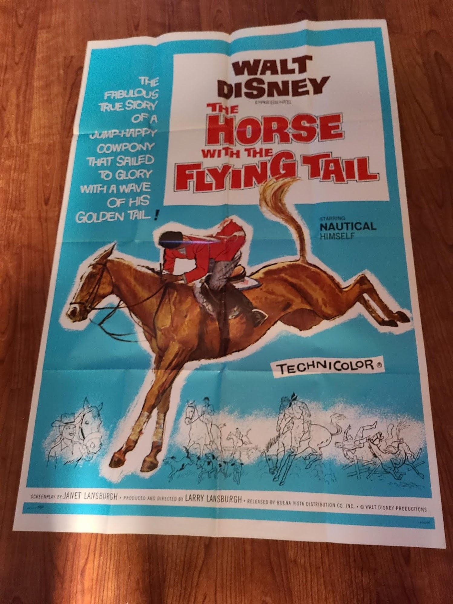 The Horse with the Flying Tail 1960 1 Sheets/US