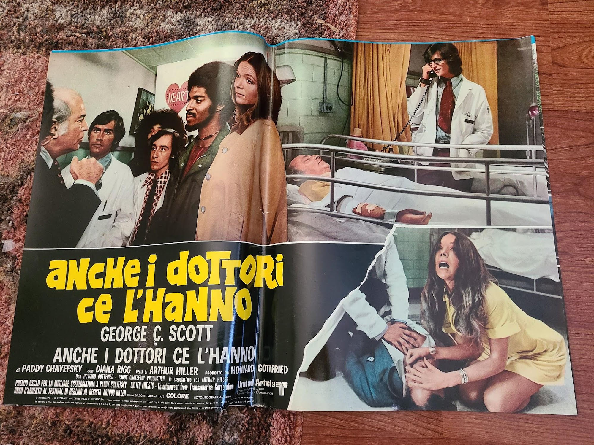 The Hospital 1971 Fotobusta