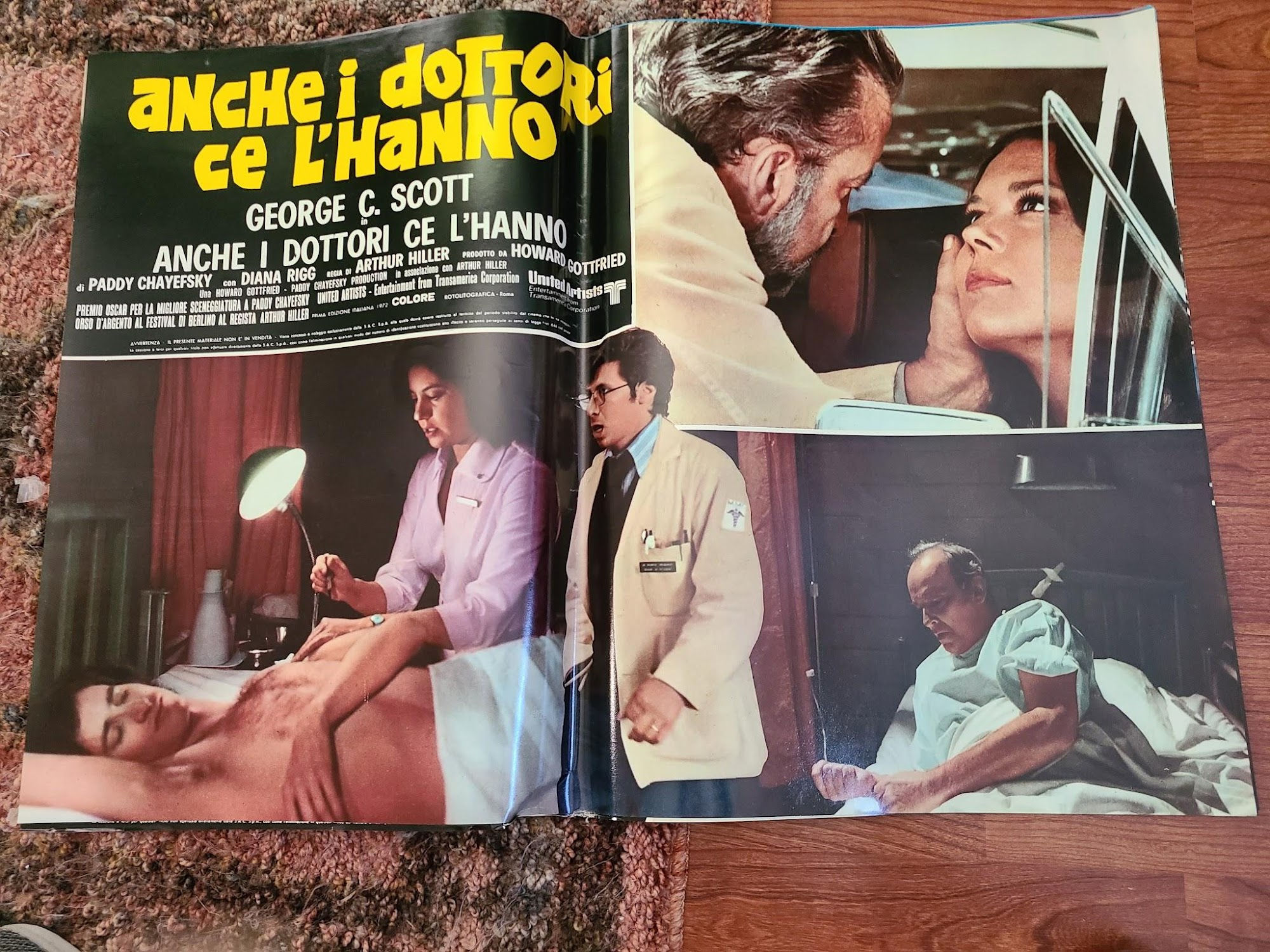 The Hospital 1971 Fotobusta