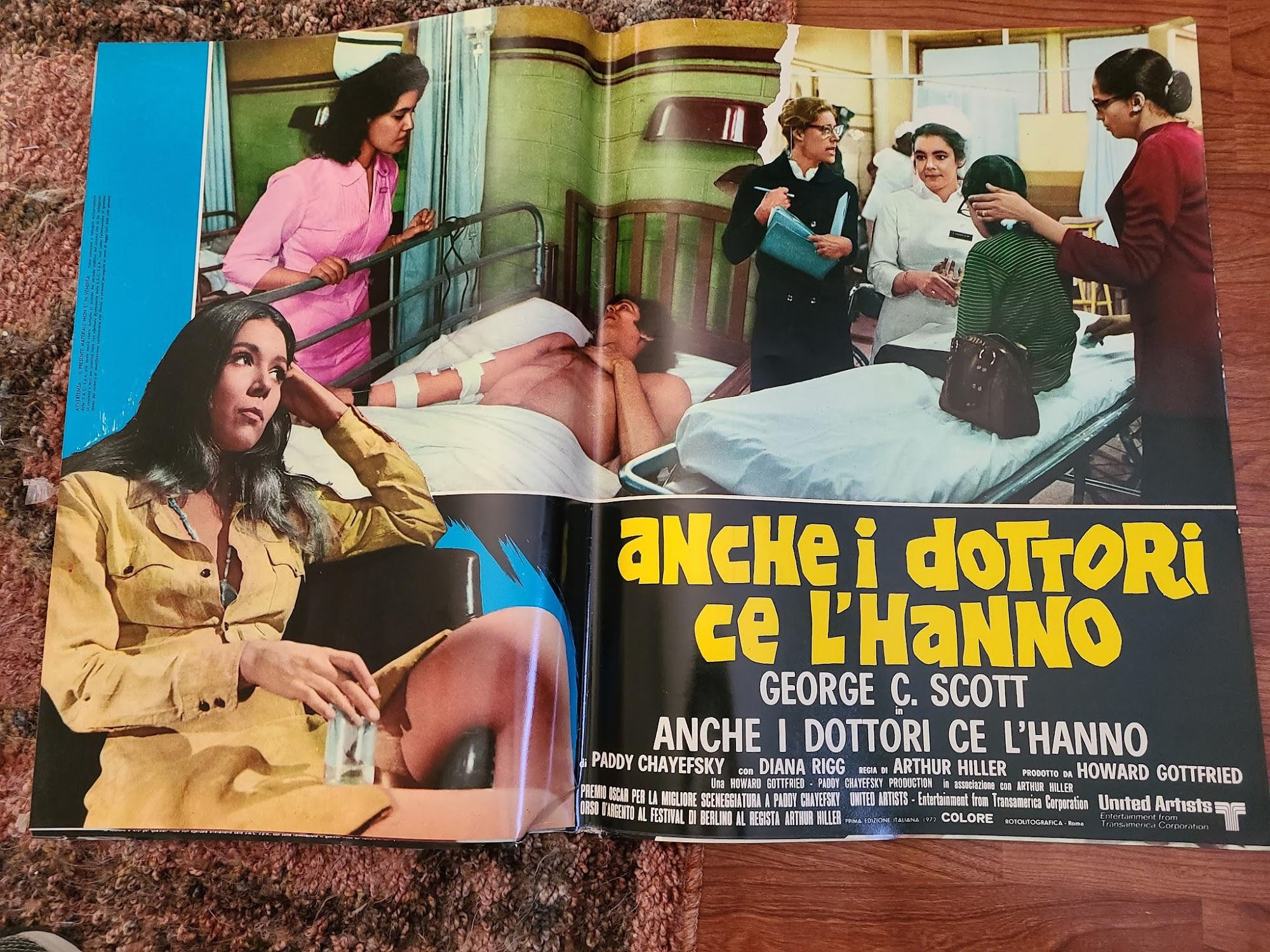 The Hospital 1971 Fotobusta