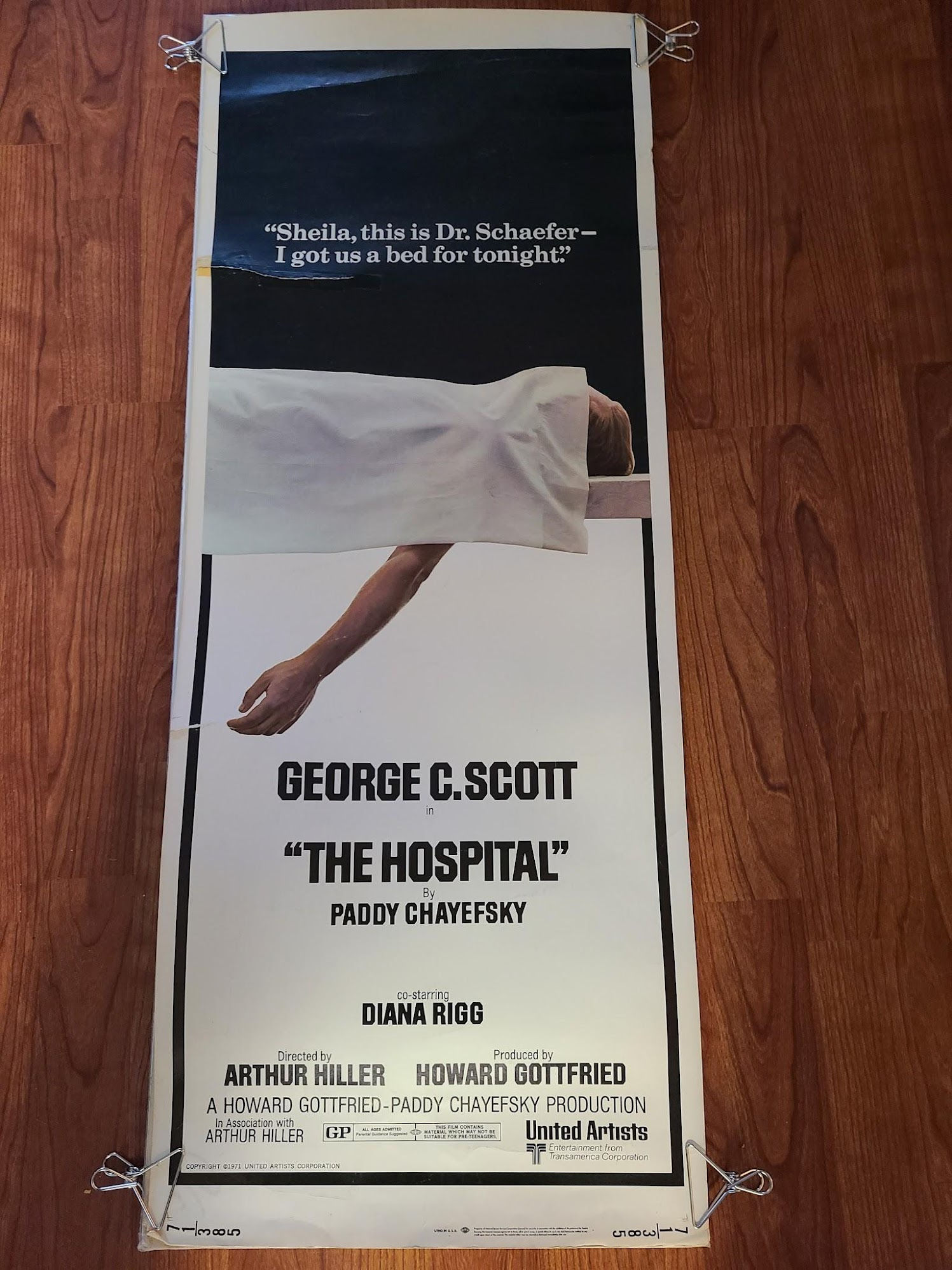The Hospital 1971 Inserts