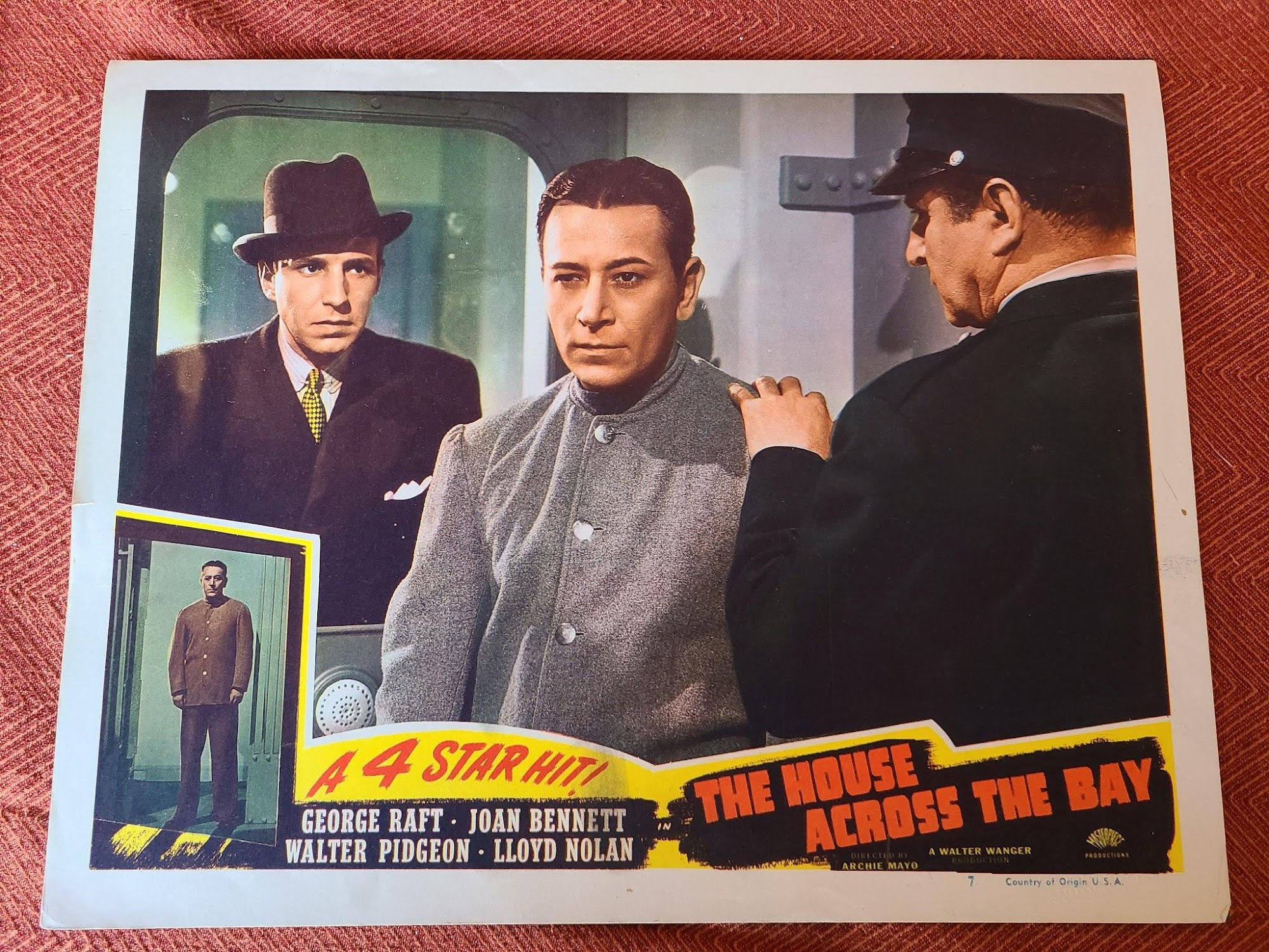 The House Across The Bay 1940 General Lobby Cards