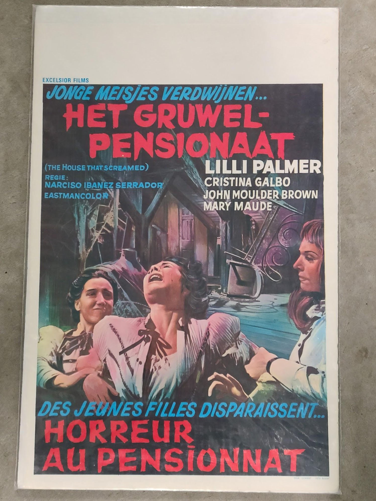 The House That Screamed 1969 Belgium
