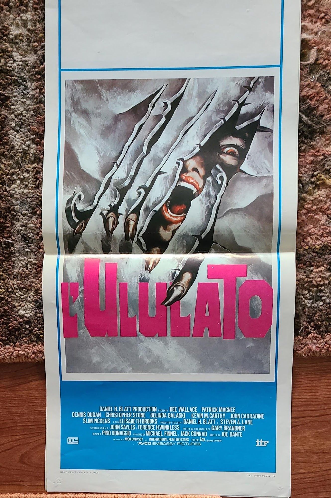 The Howling 1981 Locodina