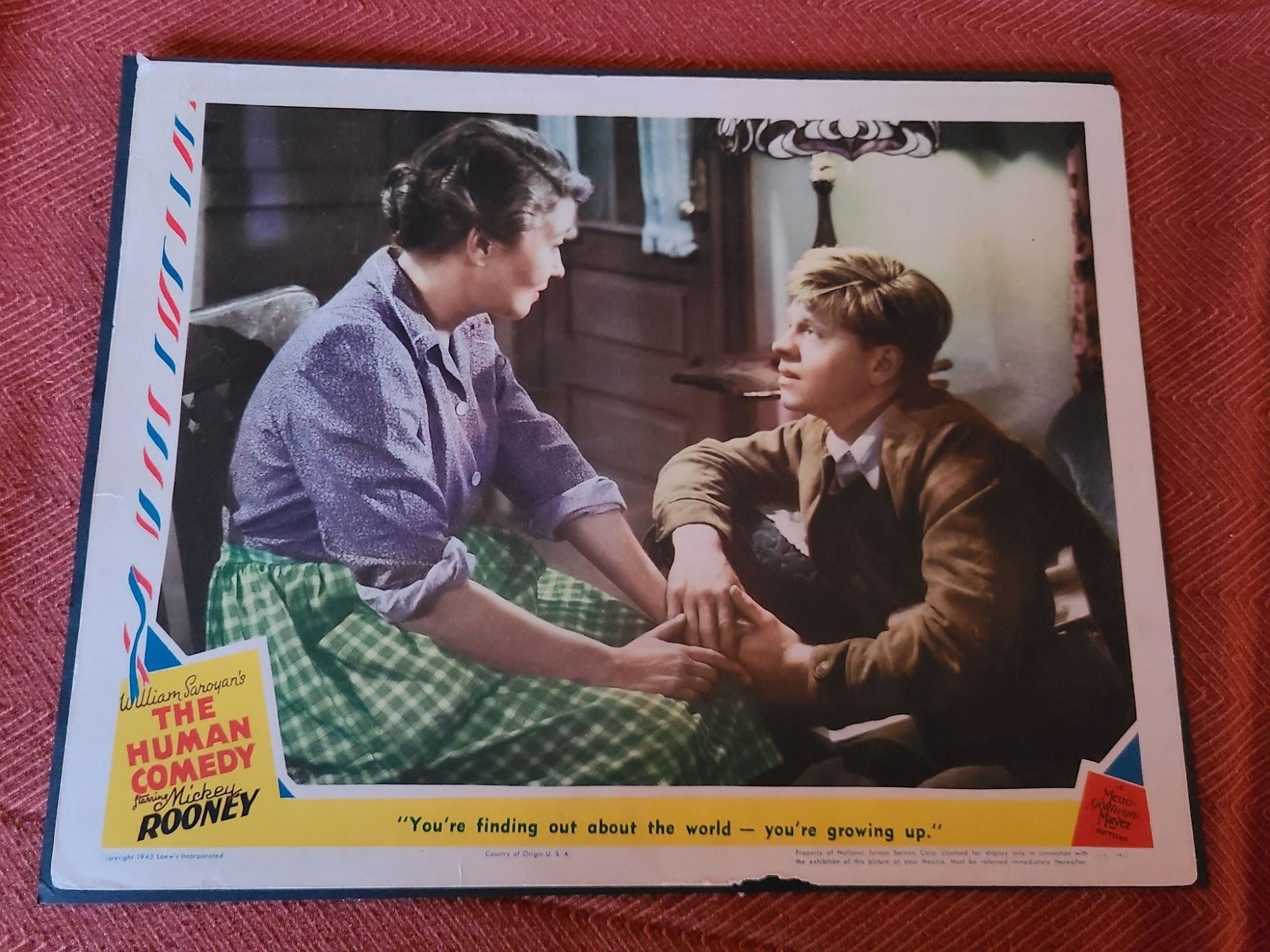 The Human Comedy 1943 General Lobby Cards