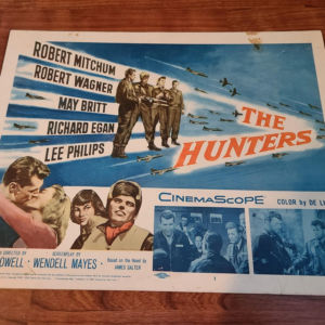 The Hunters 1958 Military/Aviation Lobby Cards