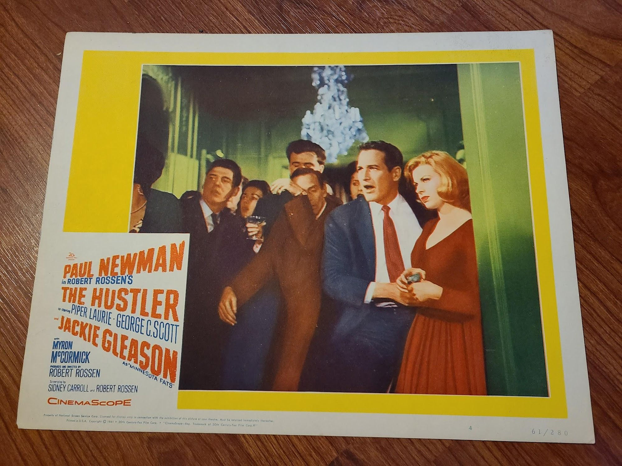 The Hustler 1961 General Lobby Cards