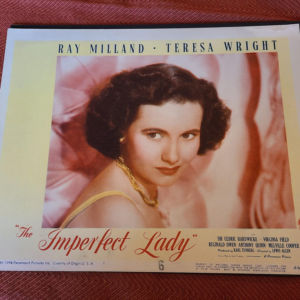 The Imperfect Lady 1947 General Lobby Cards