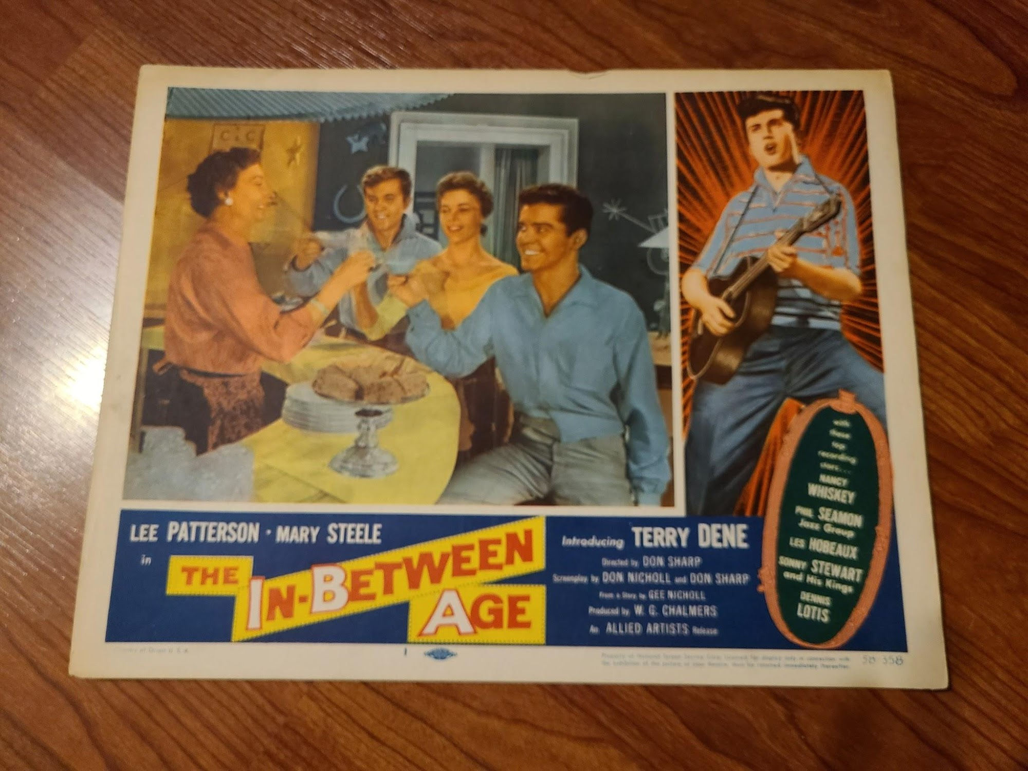 The In-Between Age 1958 General Lobby Cards