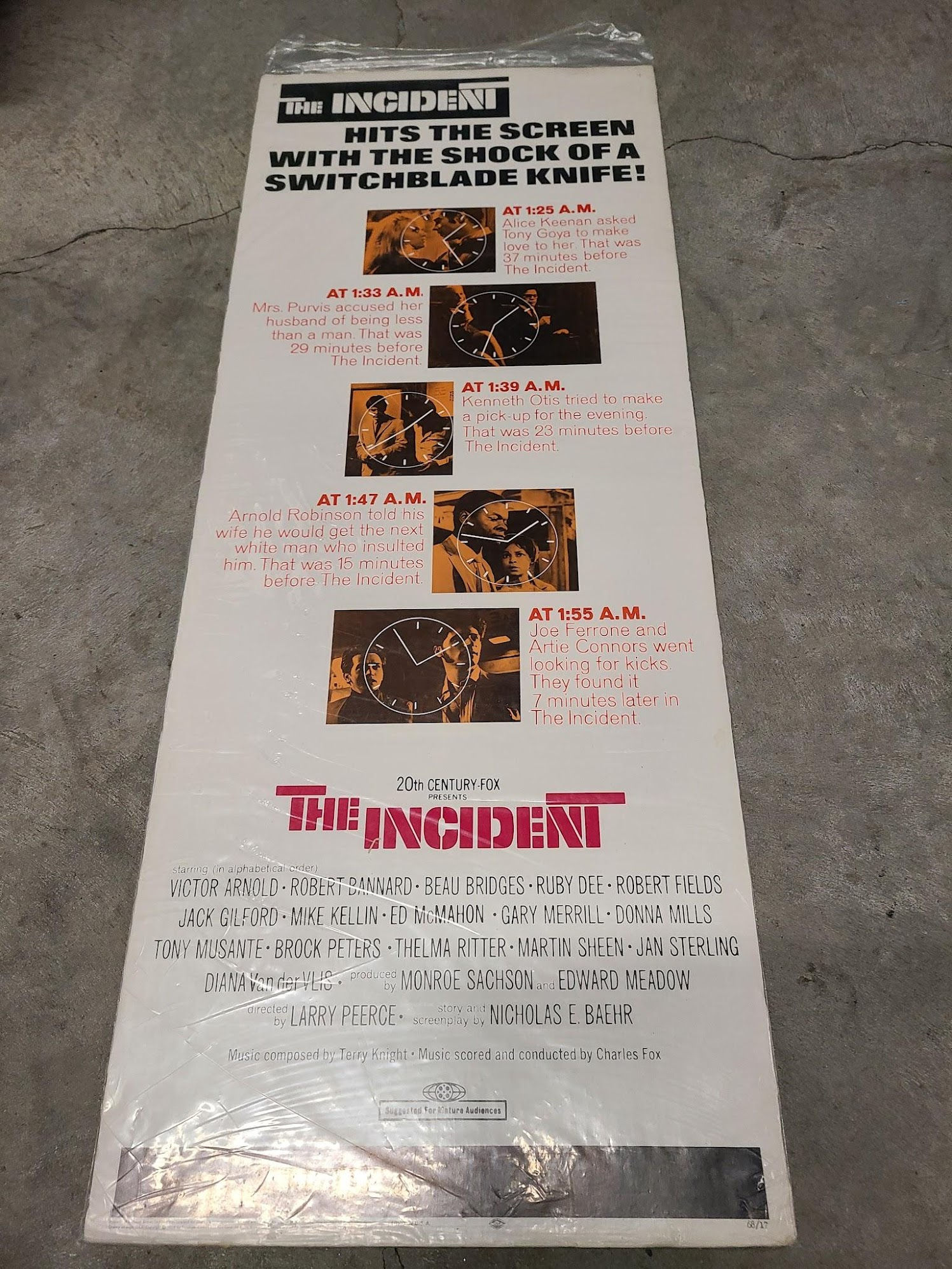 The Incident 1967 Inserts