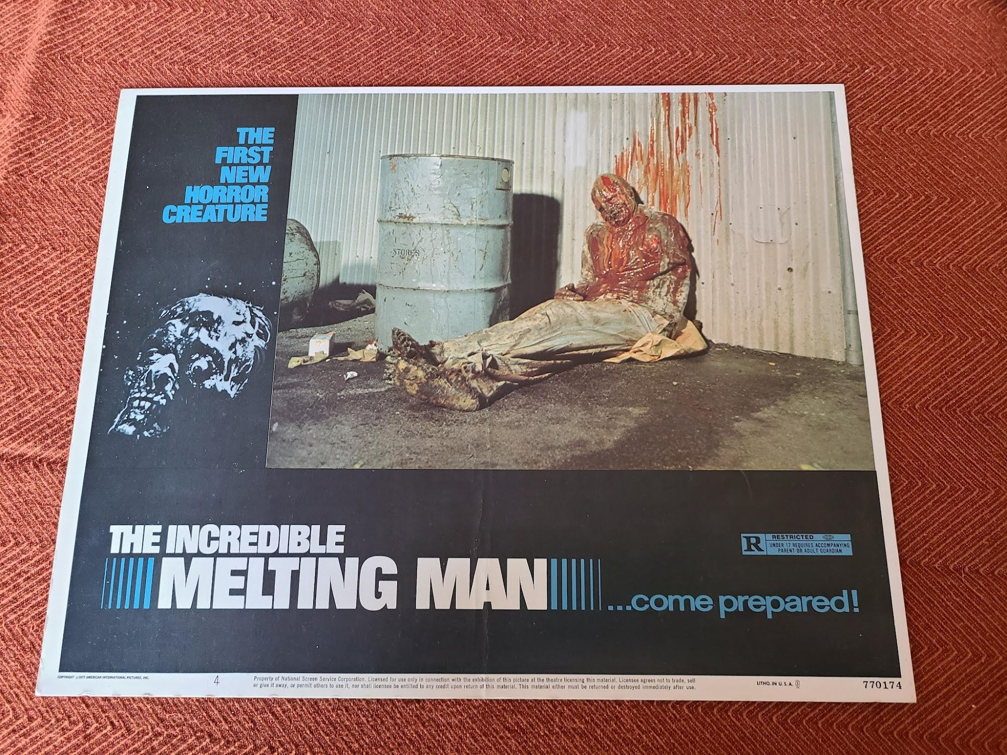 The Incredible Melting Man 1977 Scifi/Horror
