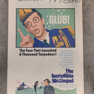 The Incredible Mr. Limpet 1964 Window Cards