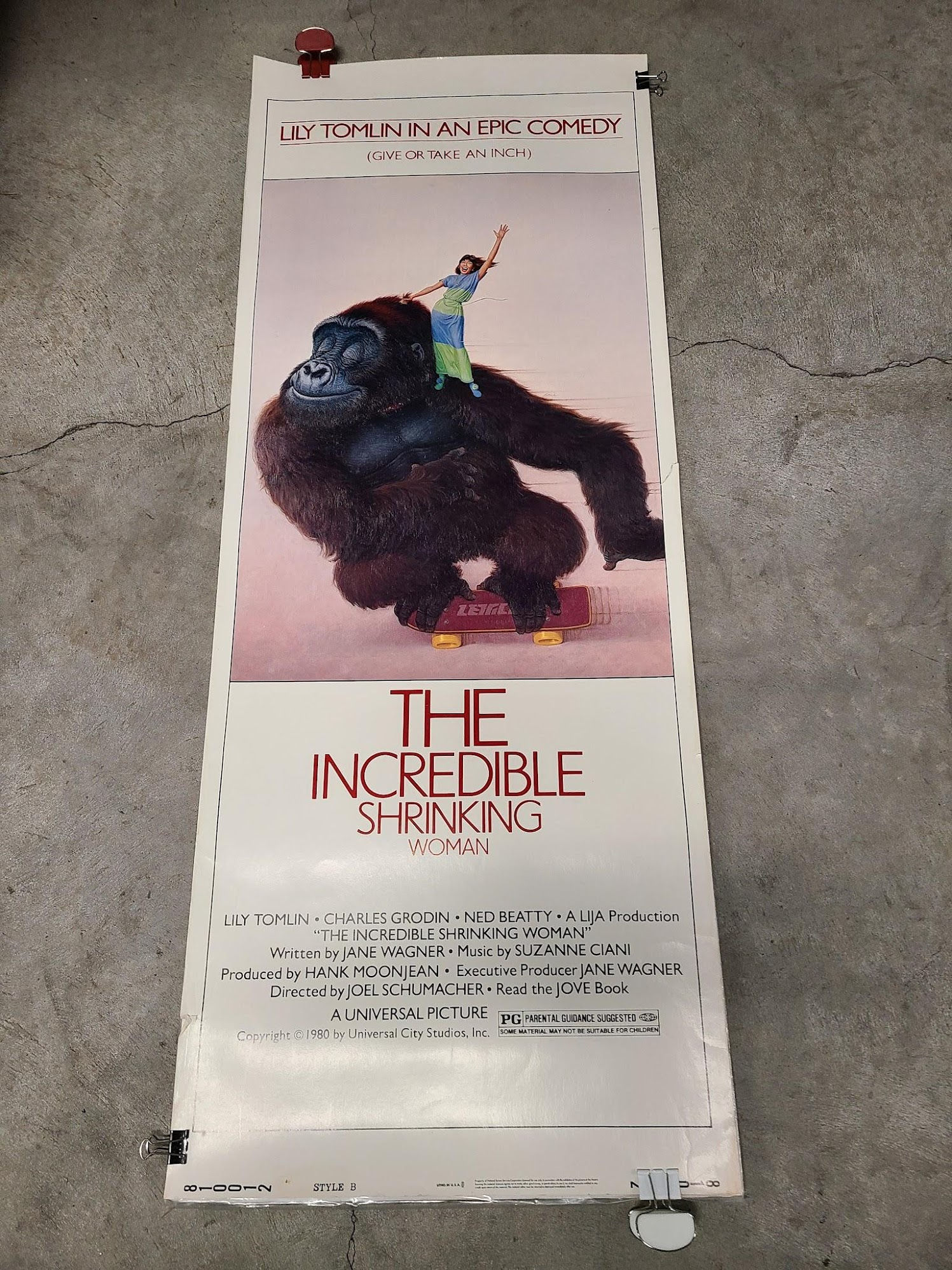 The Incredible Shrinking Woman 1981 Inserts