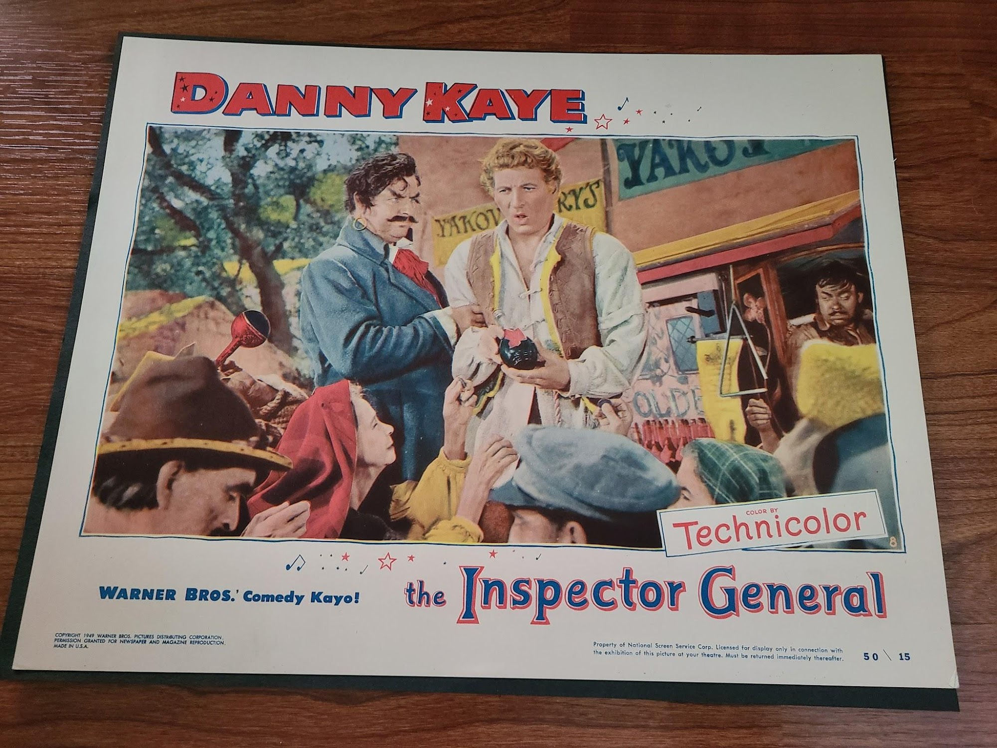 The Inspector General 1949 General Lobby Cards