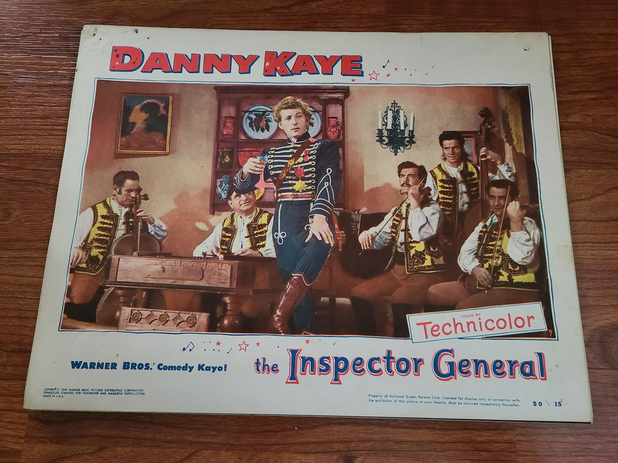 The Inspector General 1949 General Lobby Cards