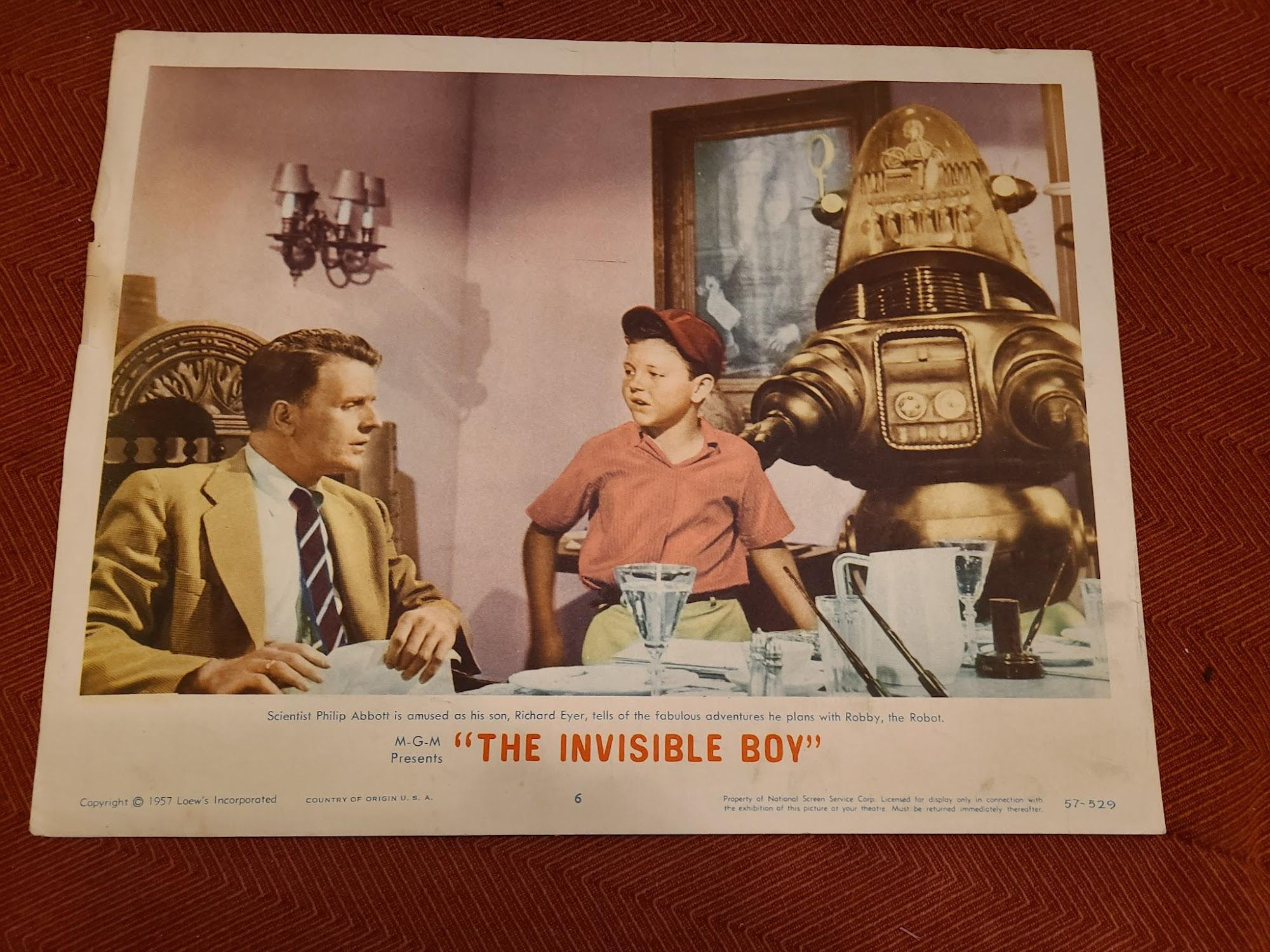 The Invisible Boy 1957 Scifi/Horror