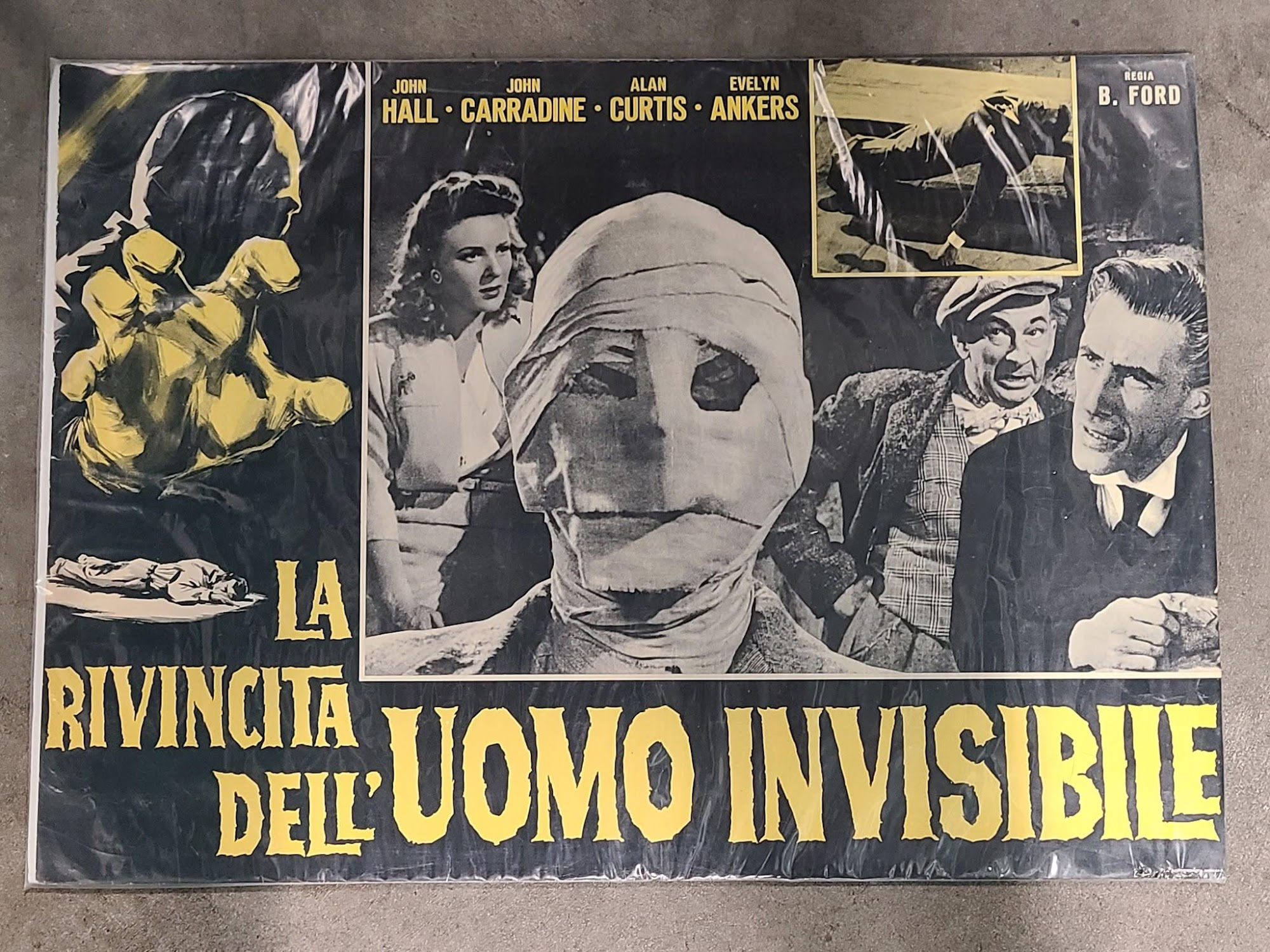 The Invisible Man's Revenge 1944 Fotobusta