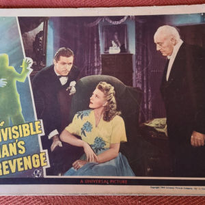 The Invisible Man's Revenge 1944 Scifi/Horror
