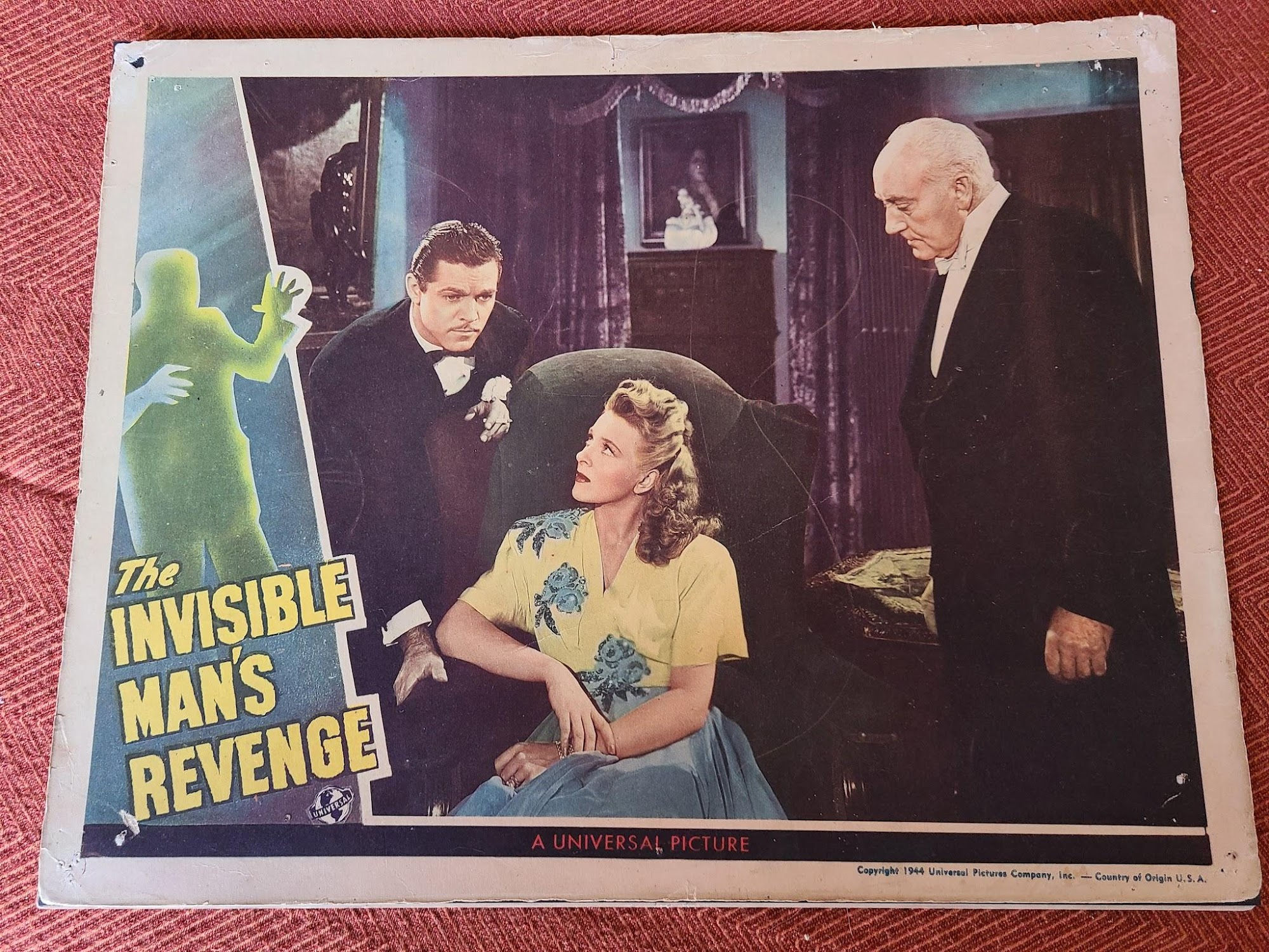 The Invisible Man's Revenge 1944 Scifi/Horror
