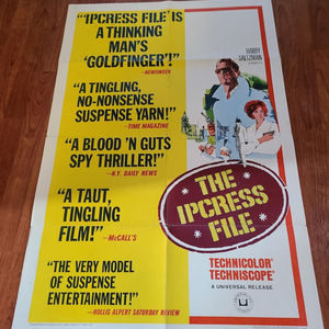 The Ipcress File 1965 1 Sheets/US