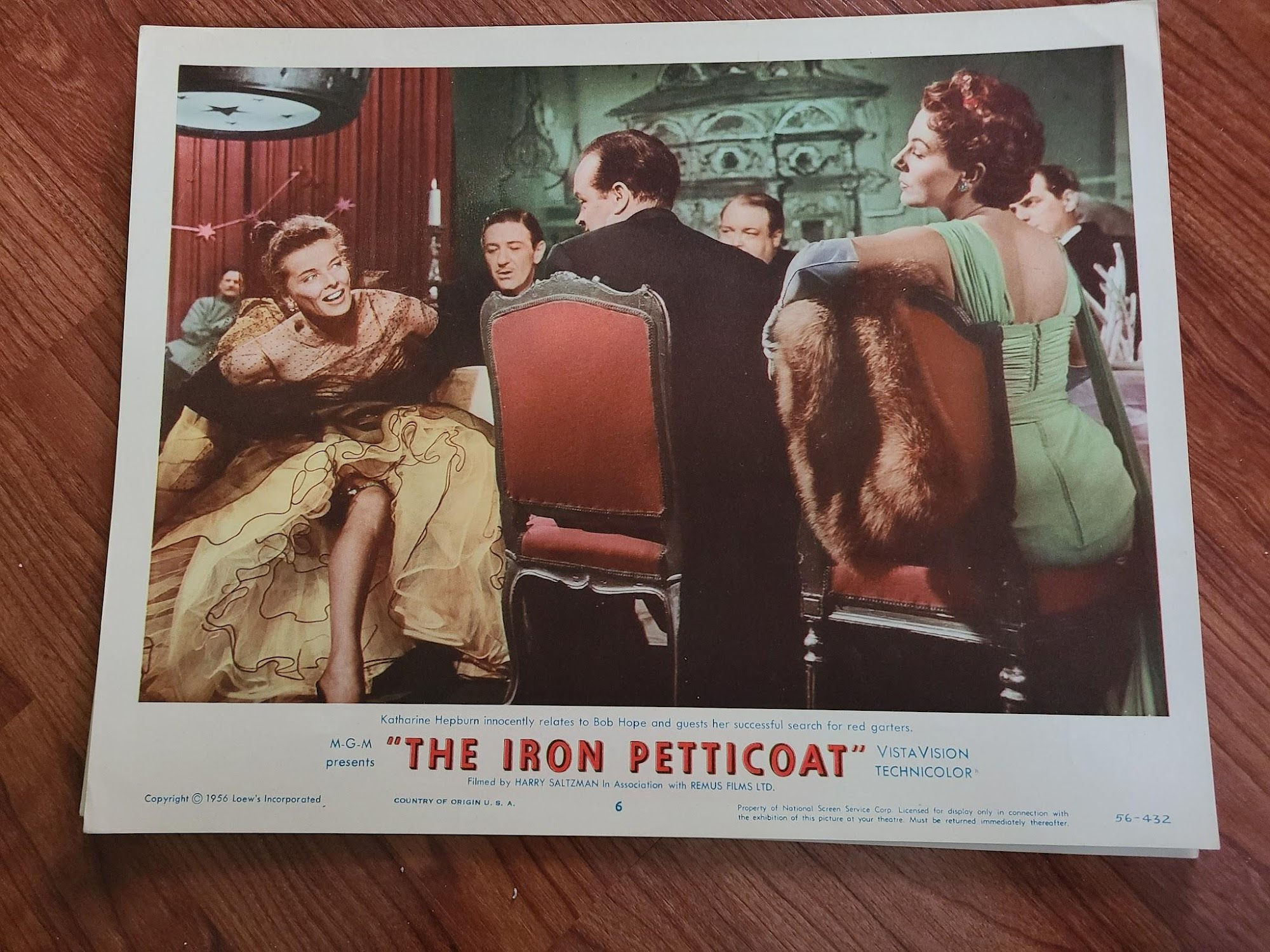 The Iron Petticoat 1956 General Lobby Cards