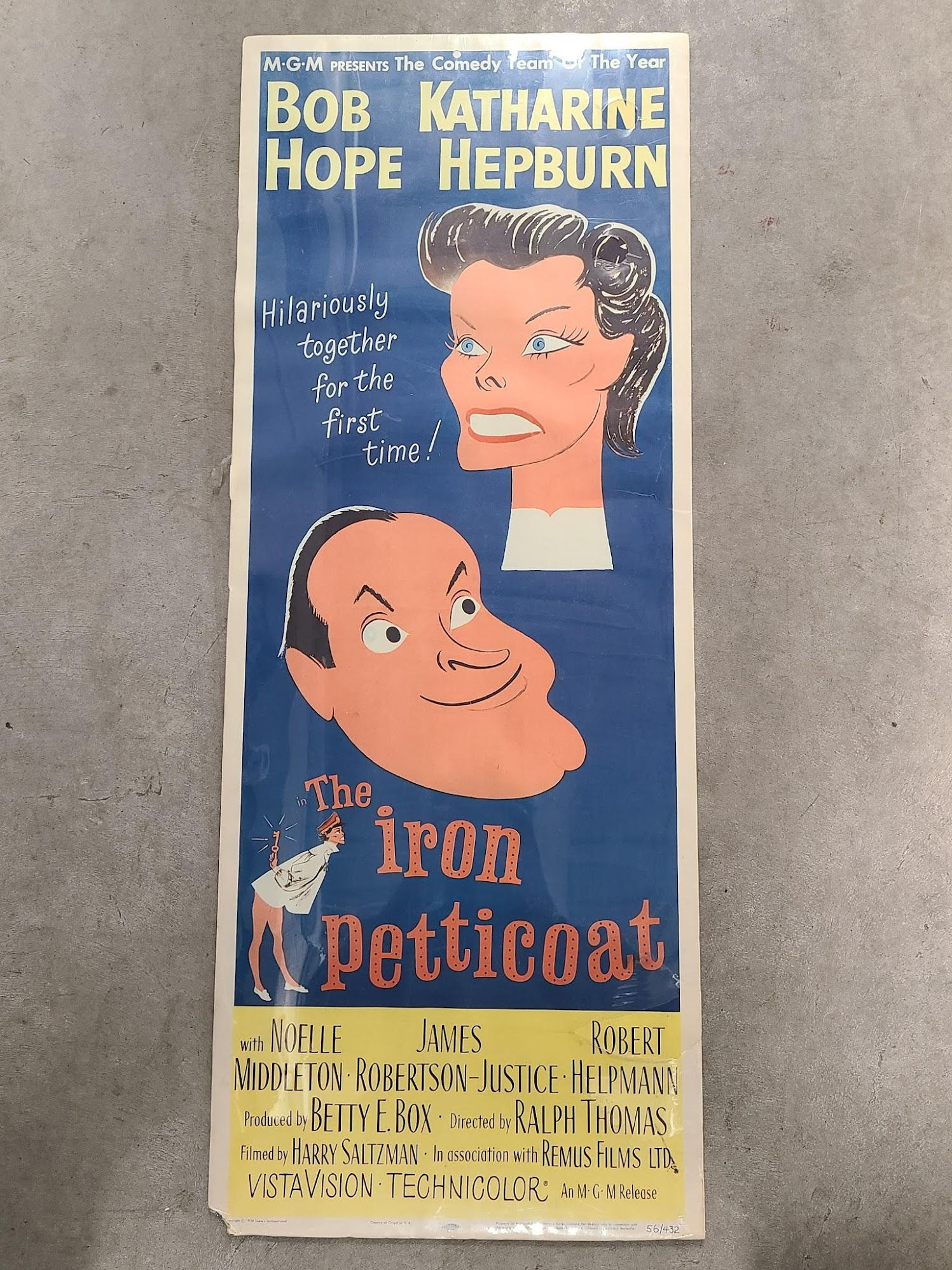 The Iron Petticoat 1956 Inserts