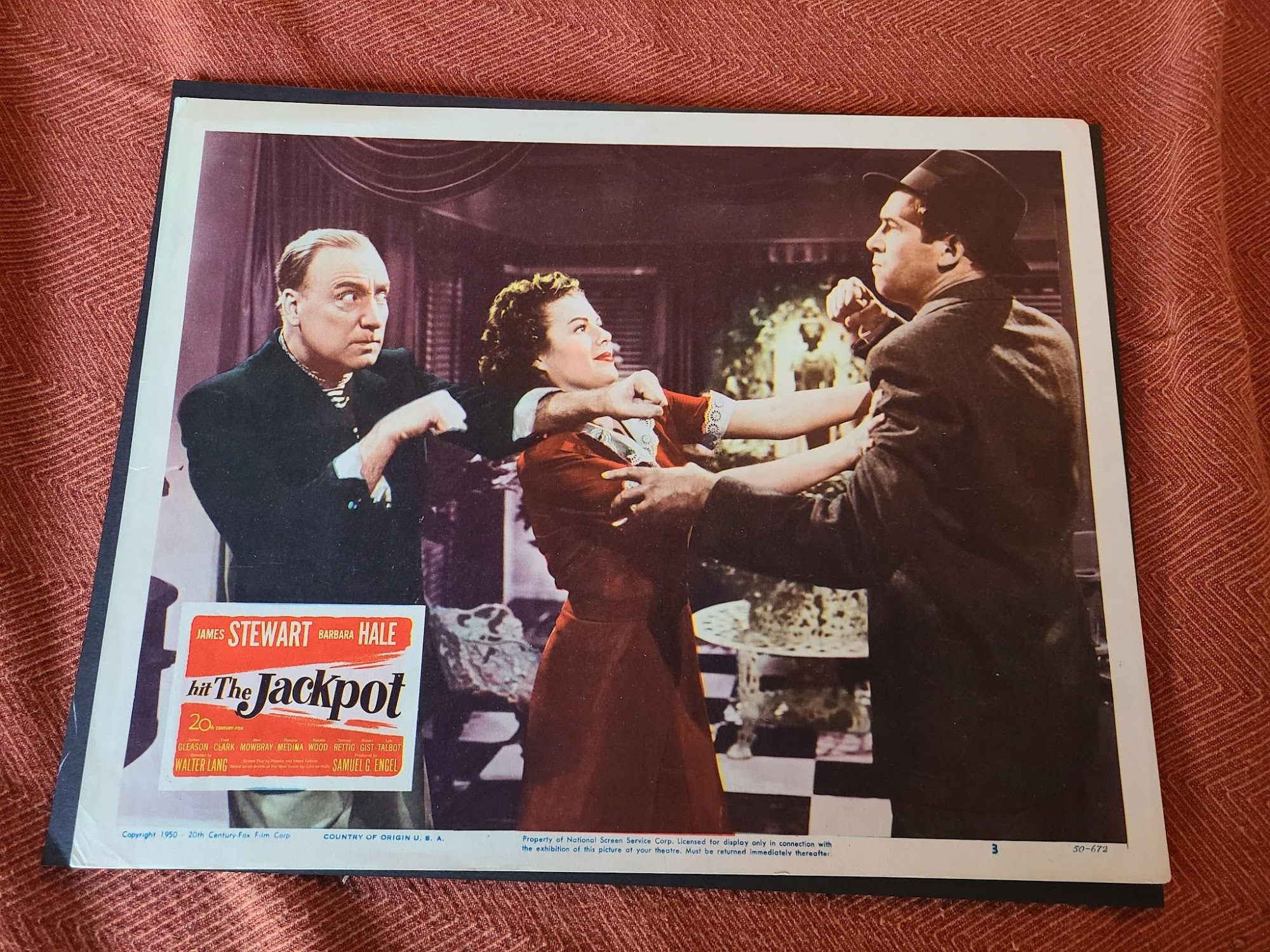The Jackpot 1950 General Lobby Cards