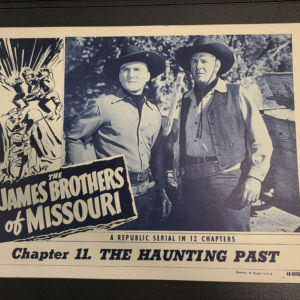The James Brothers Of Missouri 1949 Serial Lobby Cards