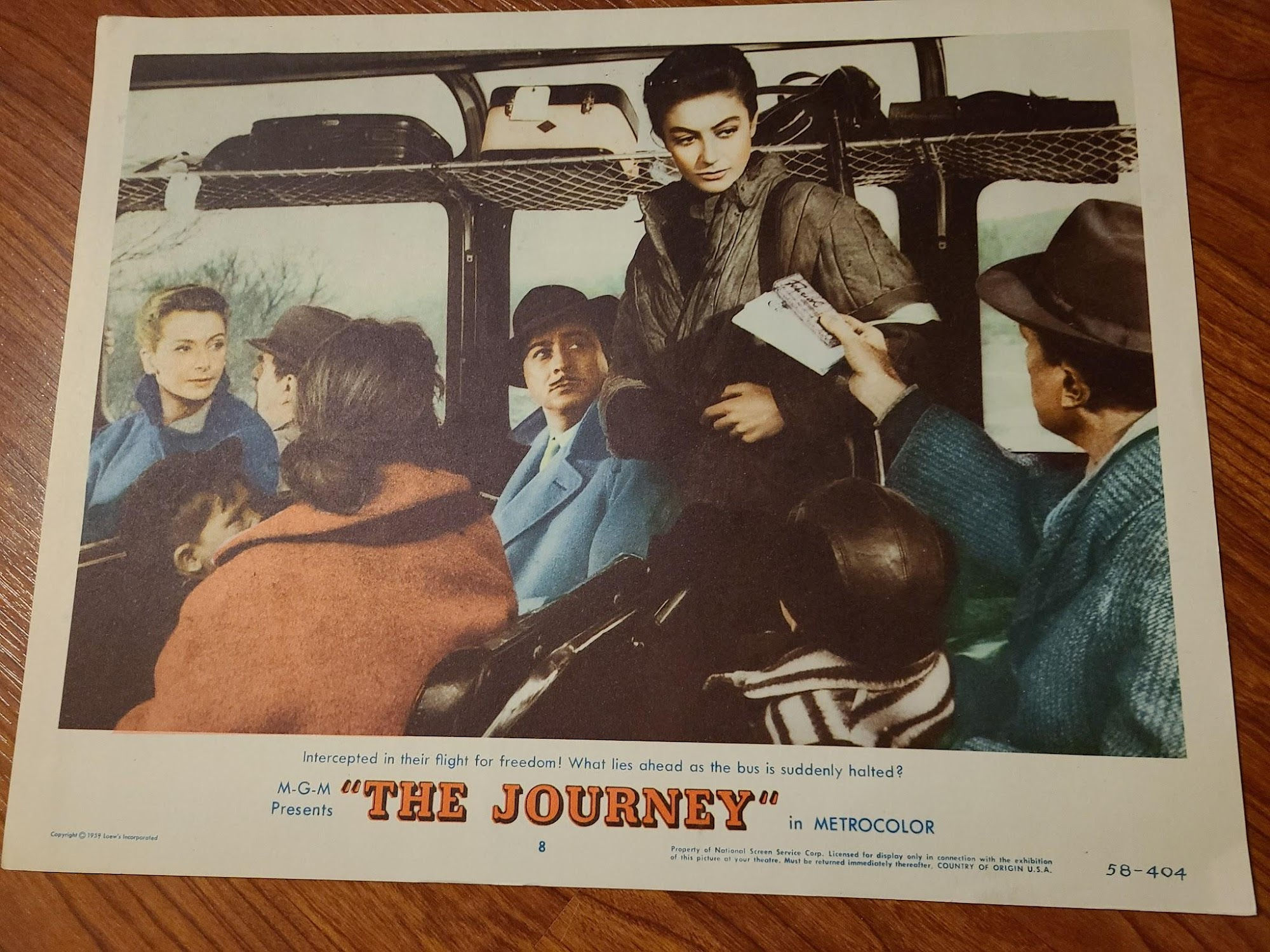 The Journey 1959 General Lobby Cards
