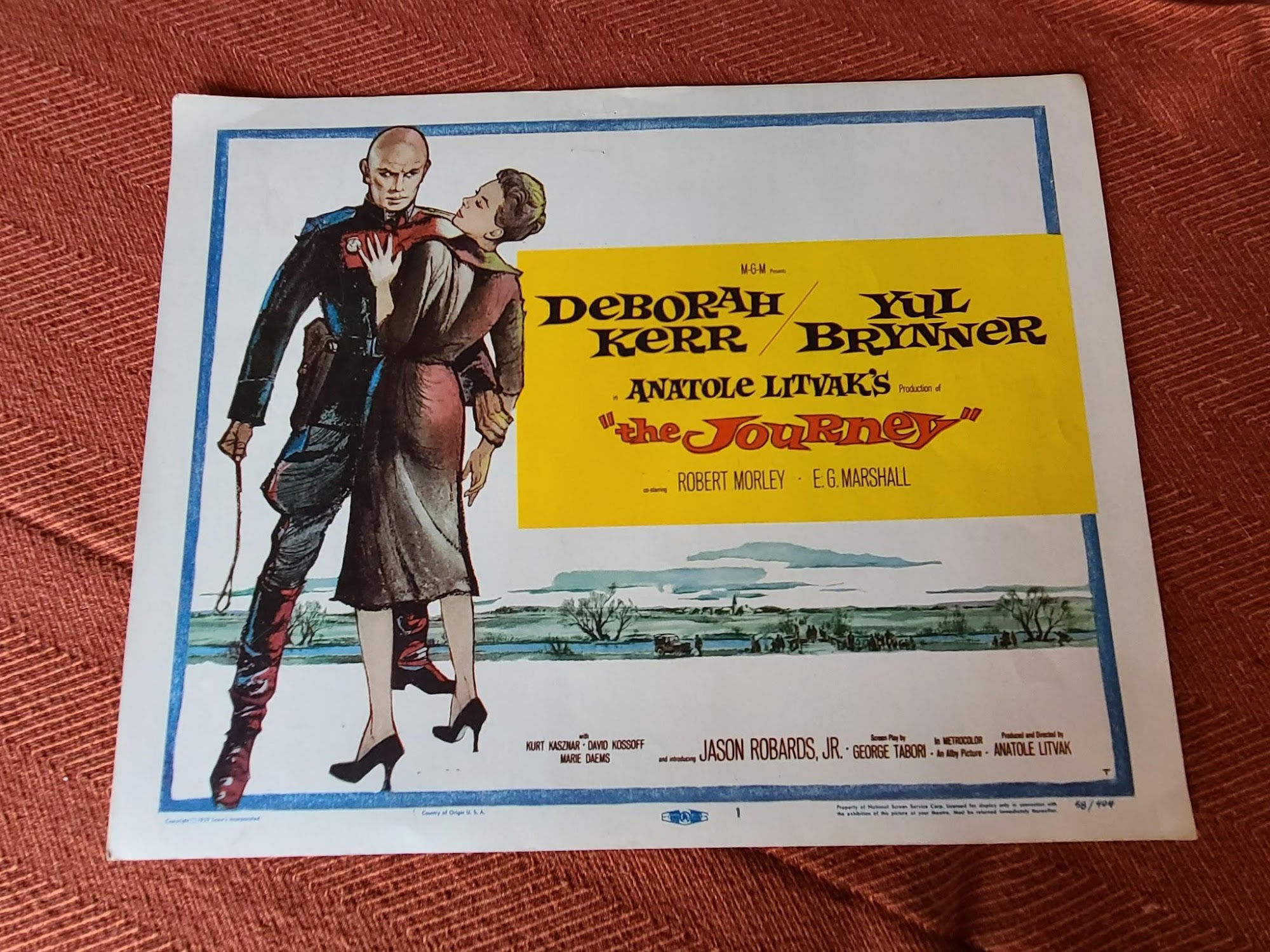 The Journey 1959 Title Cards