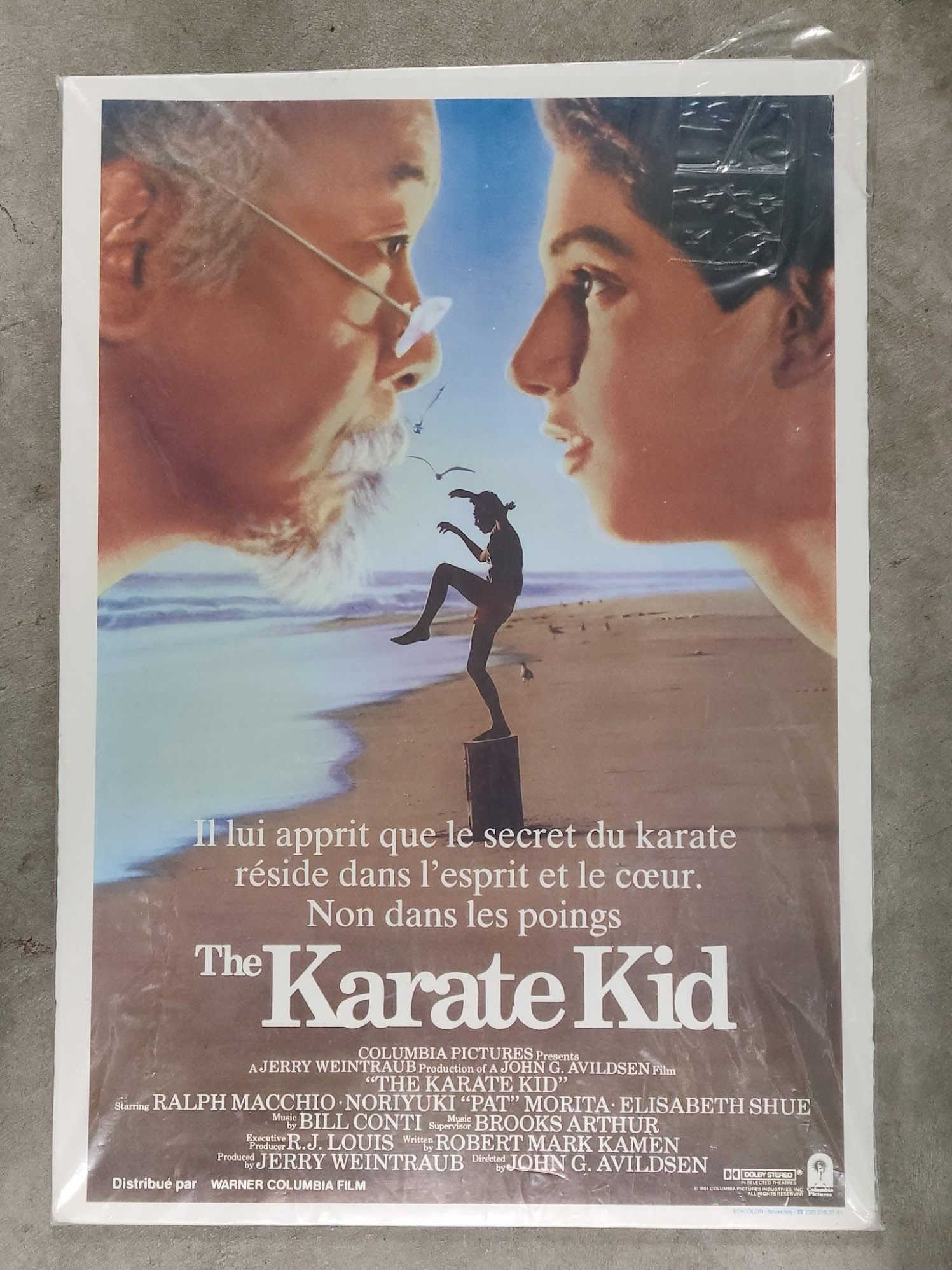 The Karate Kid 1984 Belgium