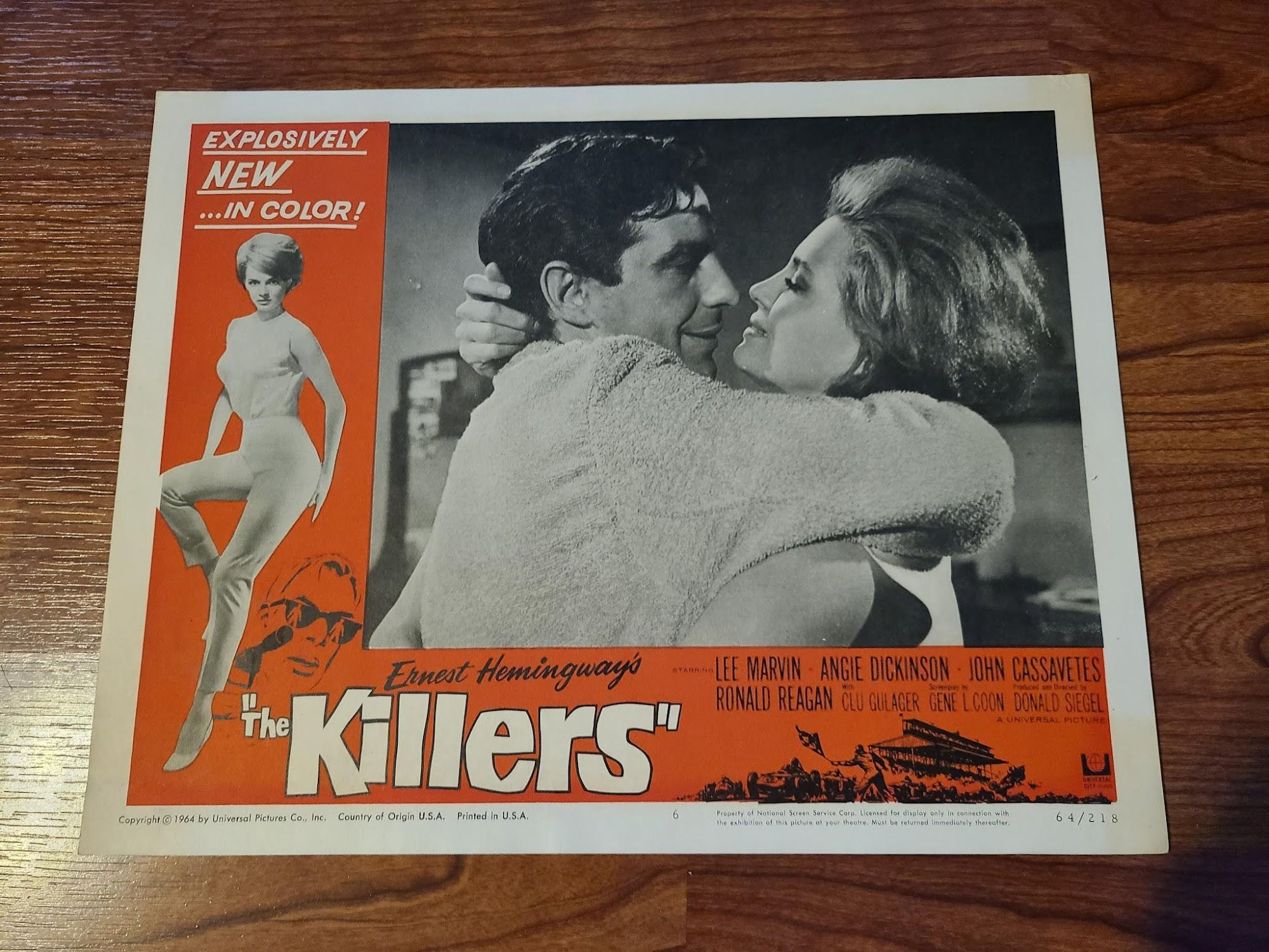 The Killers 1964 General Lobby Cards