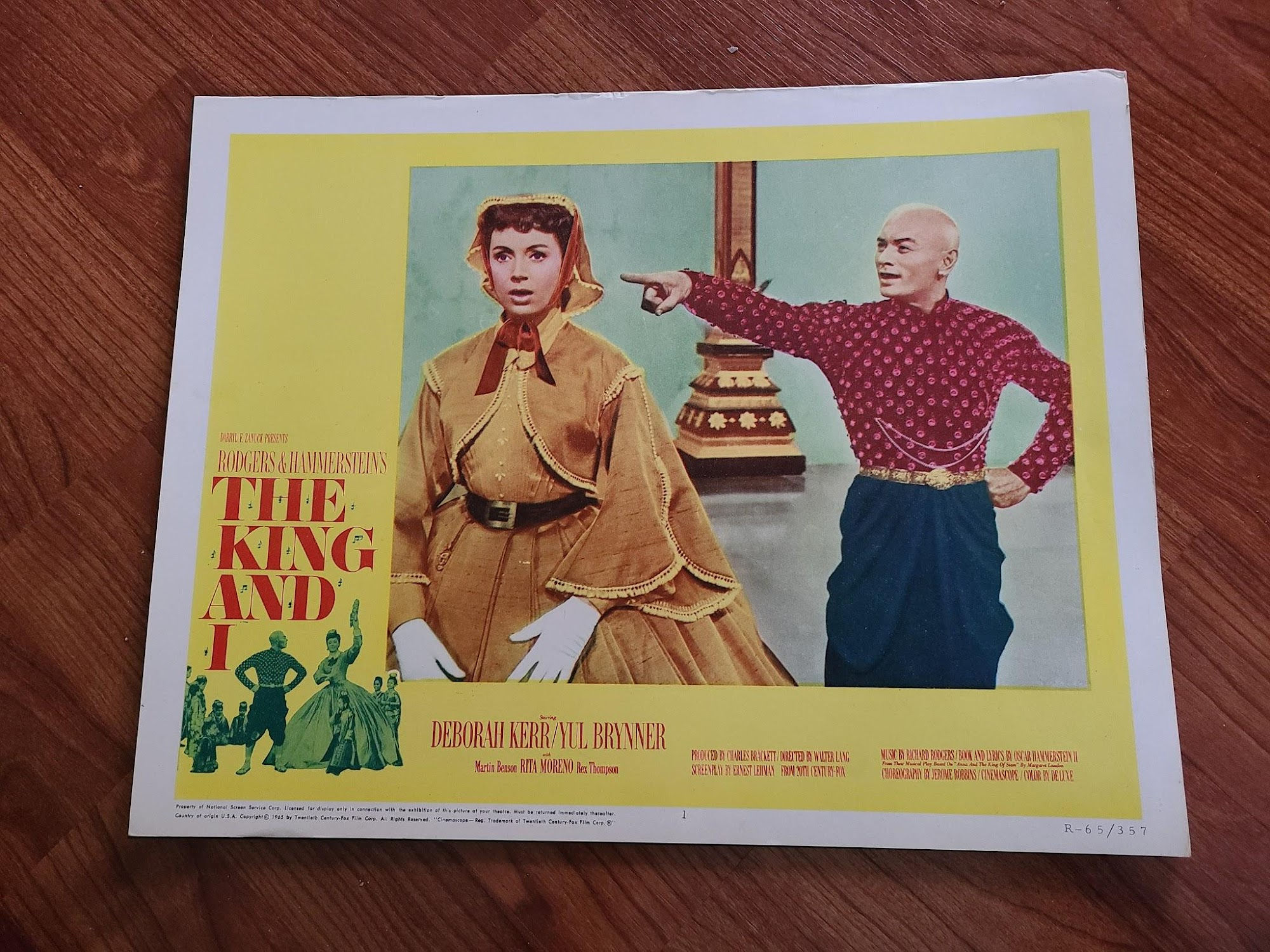 The King And I 1956 General Lobby Cards