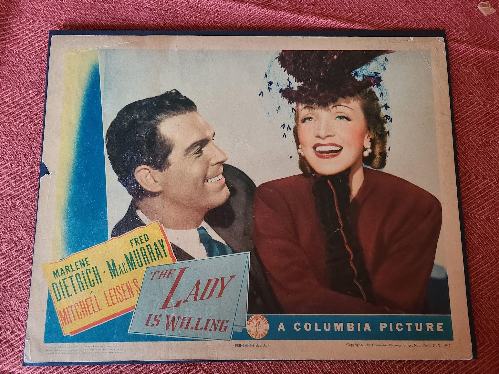 The Lady Is Willing 1942 General Lobby Cards
