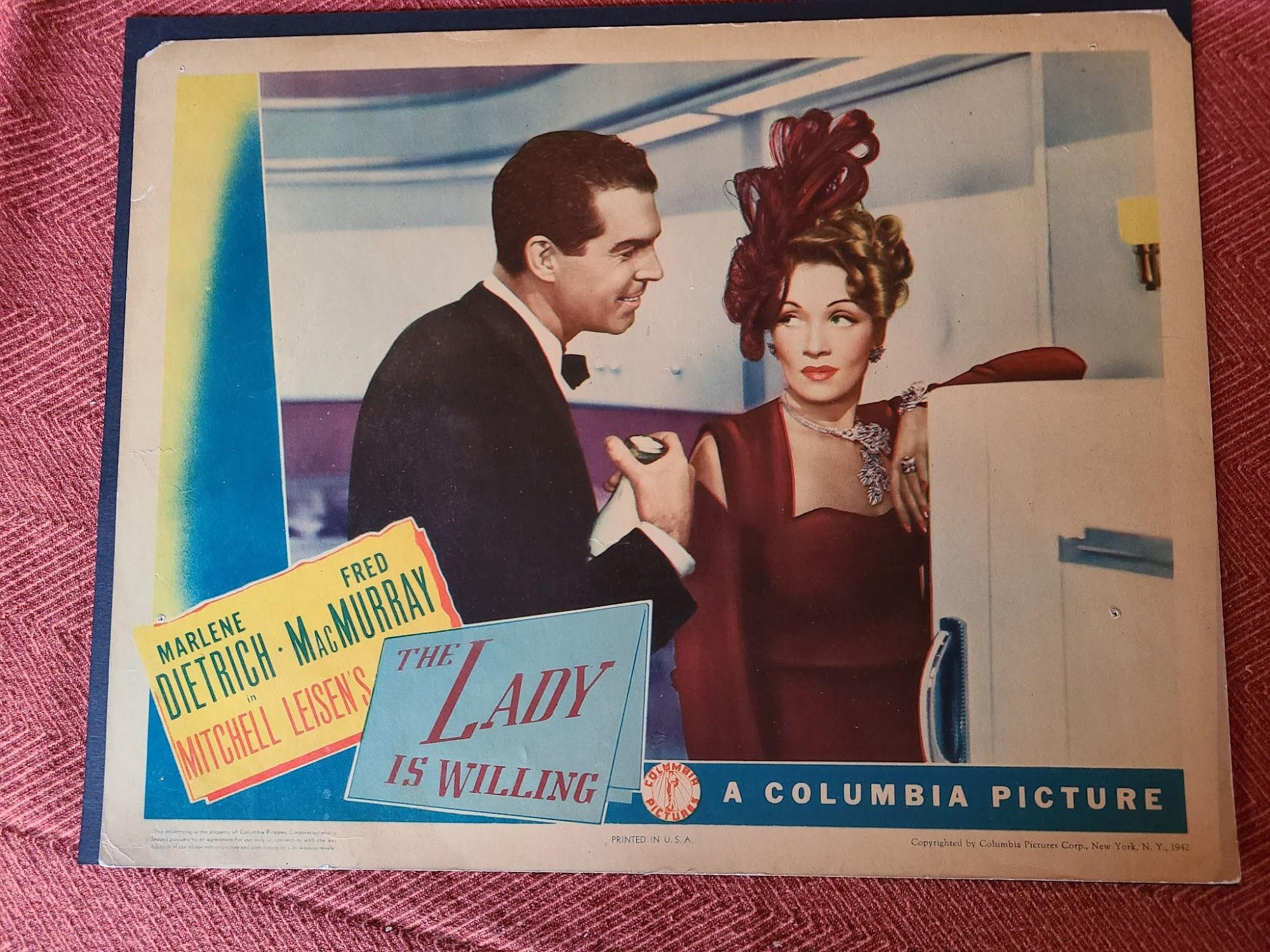The Lady Is Willing 1942 General Lobby Cards