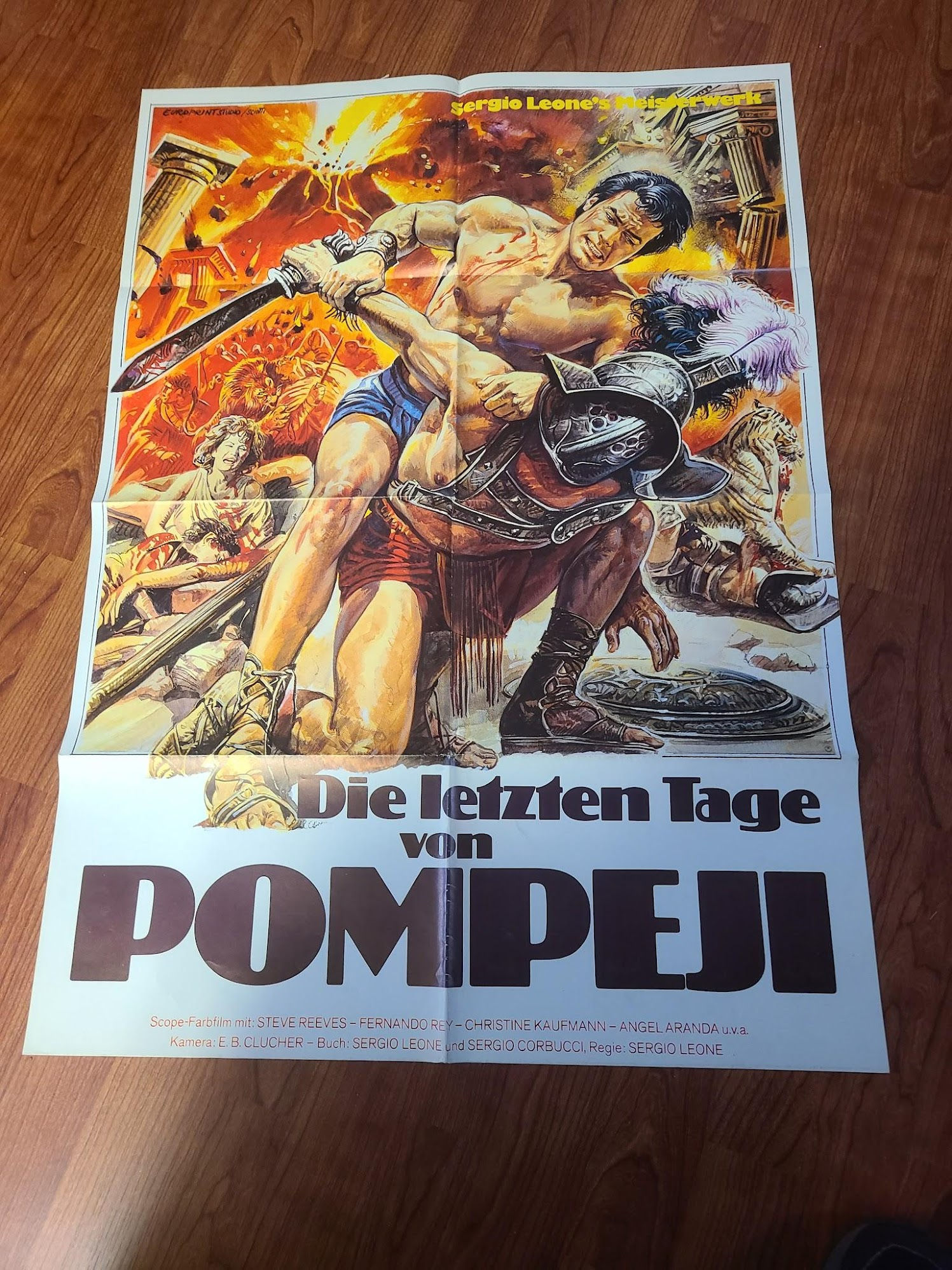 The Last Days Of Pompei 1960 German