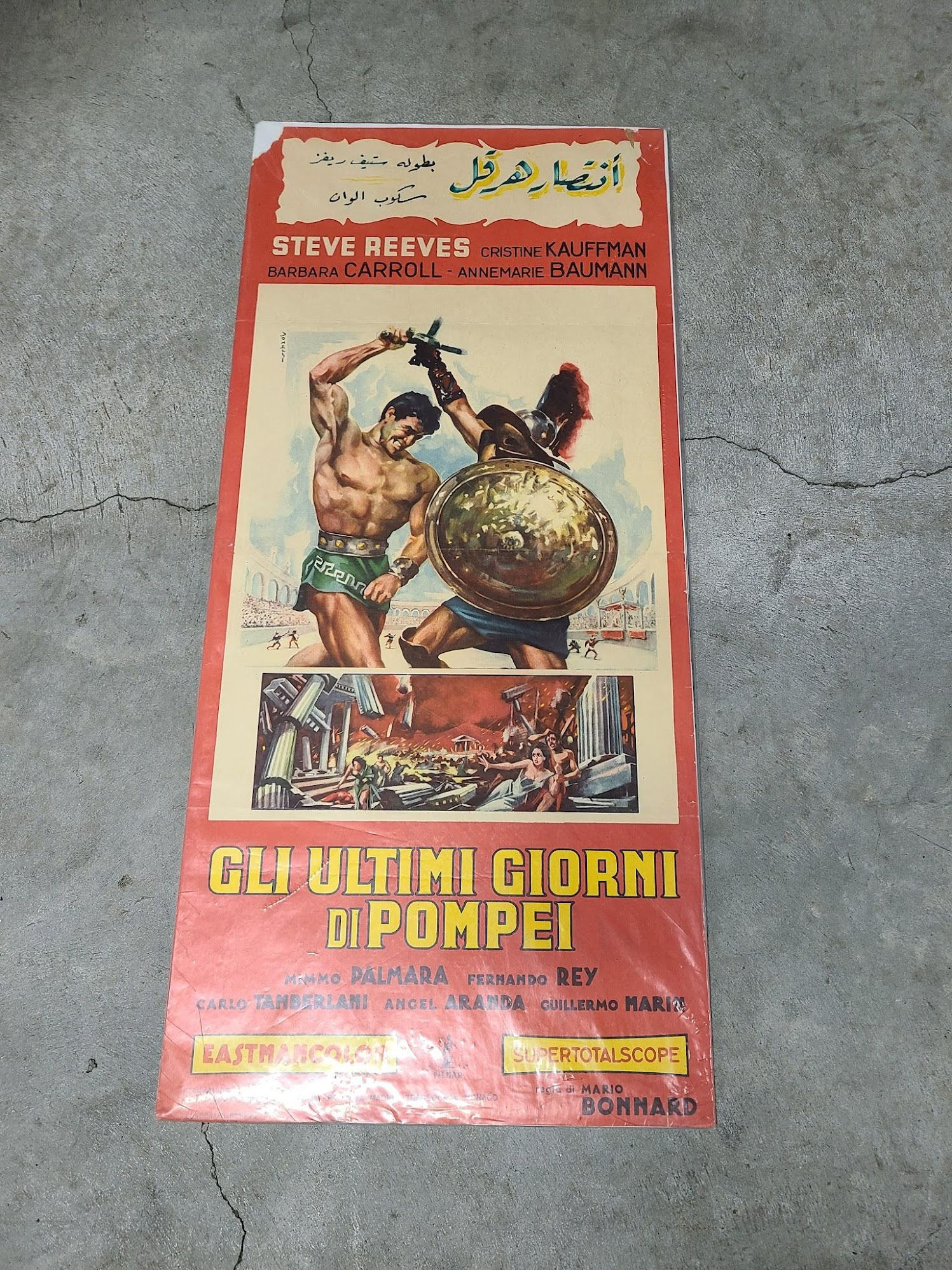 The Last Days Of Pompei 1960 Locodina