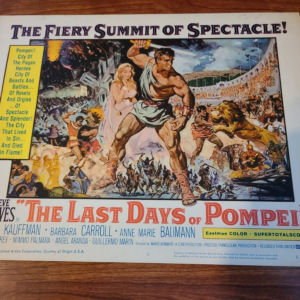 The Last Days Of Pompeii 1960 Title Cards