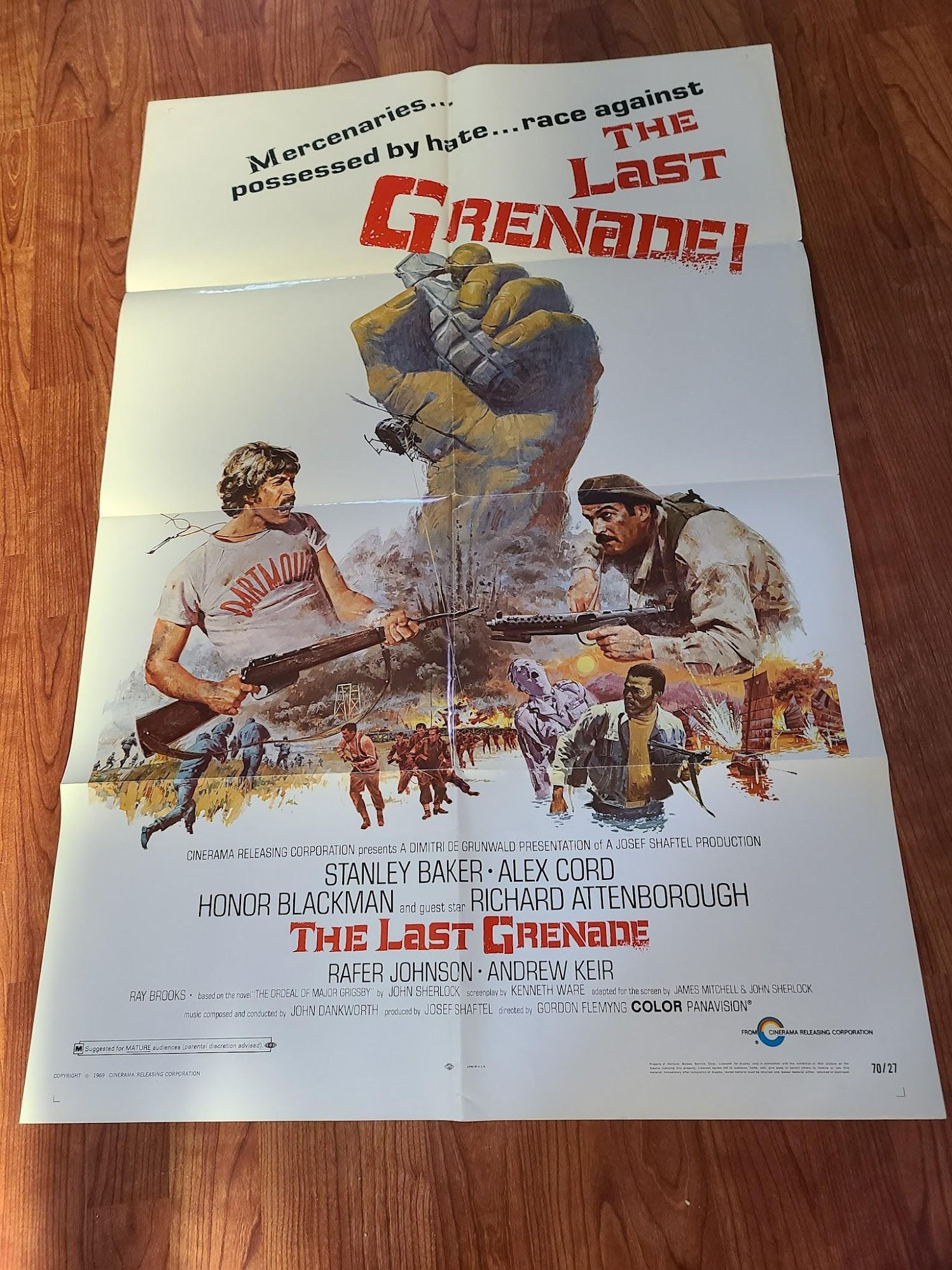 The Last Grenade 1970 1 Sheets/US