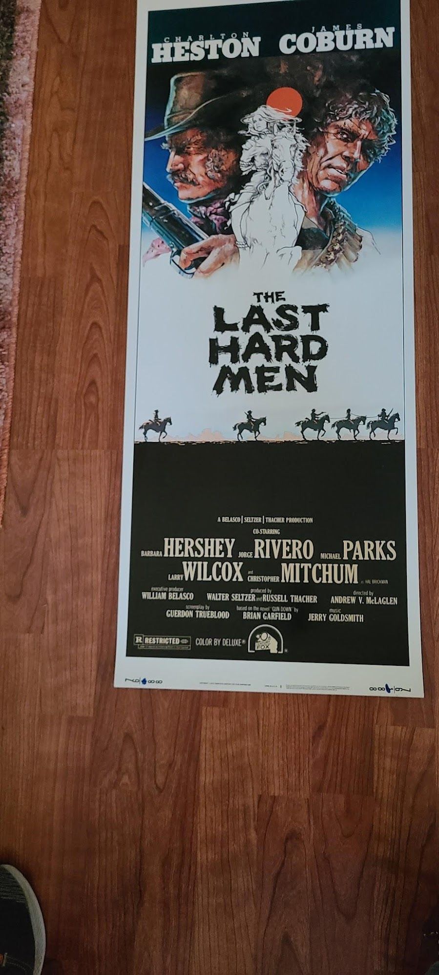 The Last Hard Men 1976 Inserts