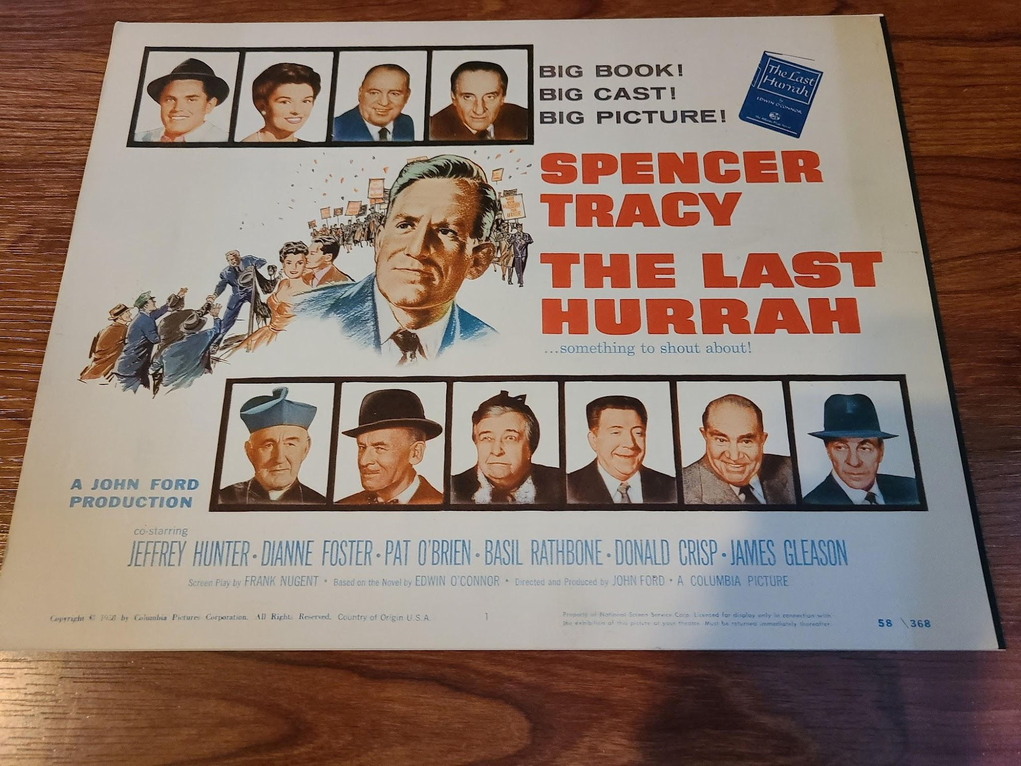 The Last Hurrah 1958 Title Cards