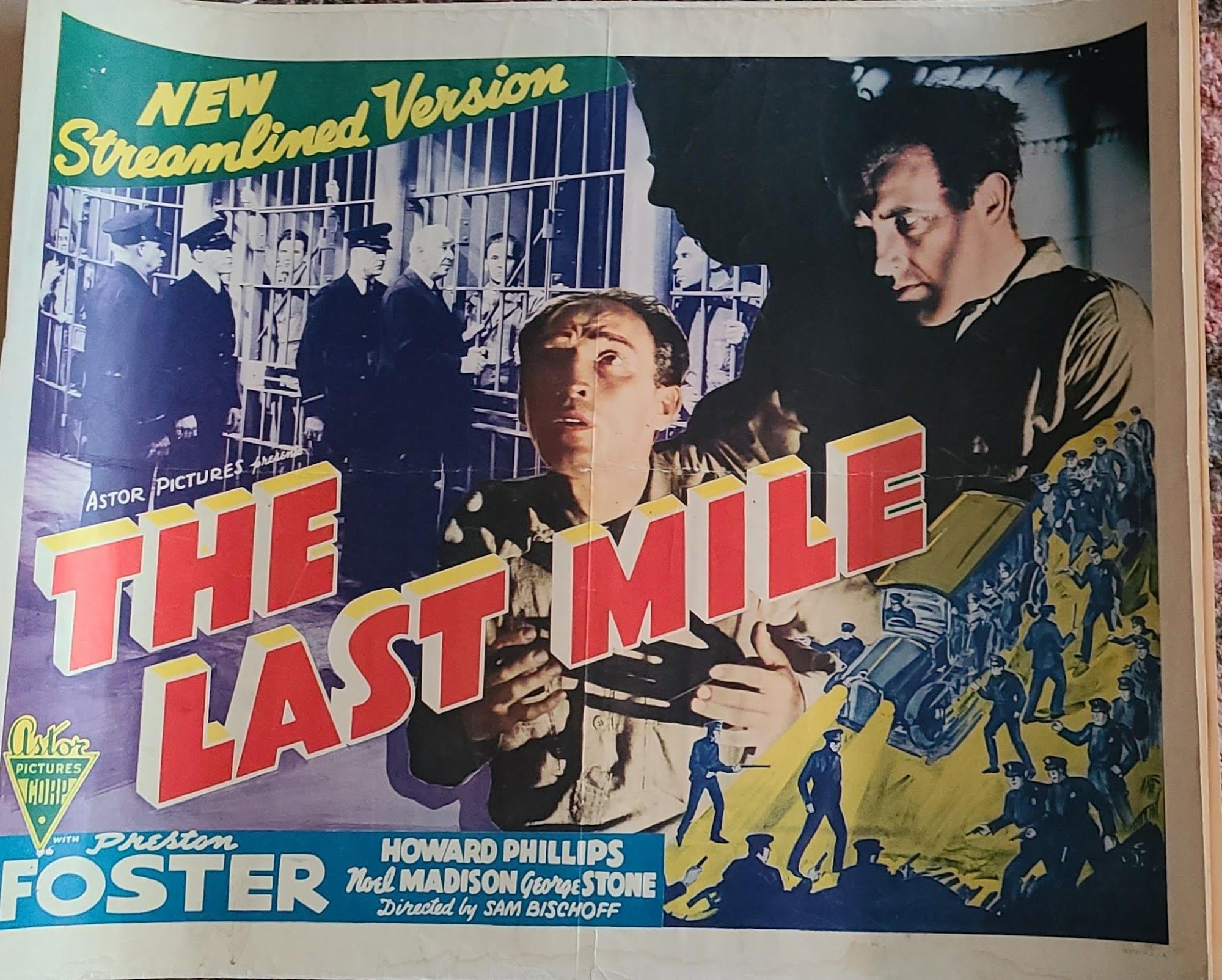 The Last Mile 1932 Half Sheets