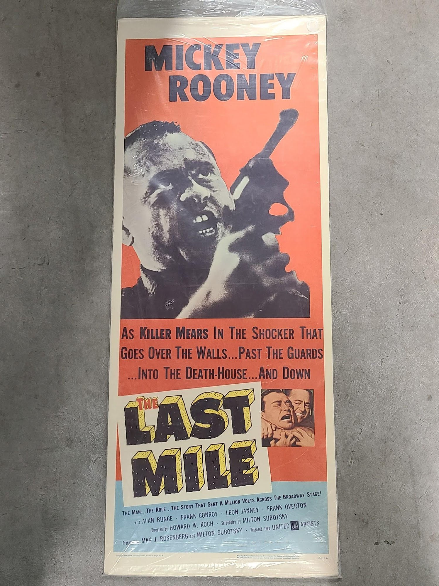 The Last Mile 1959 Inserts