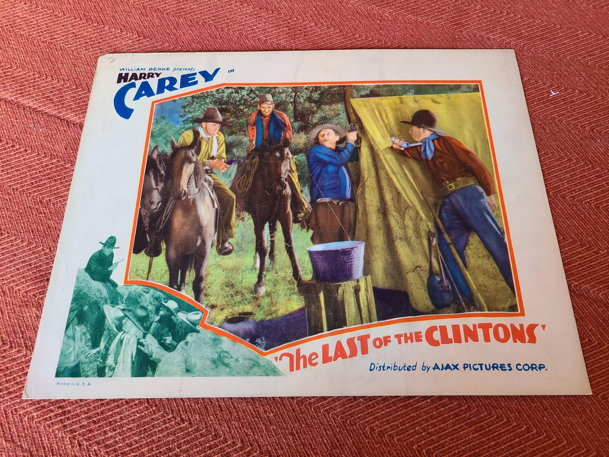 The Last Of The Clintons 1935 Western Lobby Cards