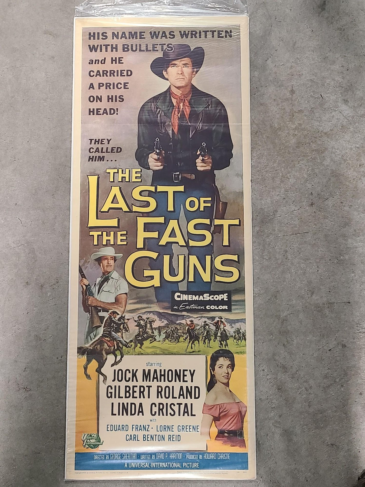 The Last Of The Fast Guns 1958 Inserts
