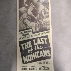 The Last Of The Mohicans 1936 Inserts