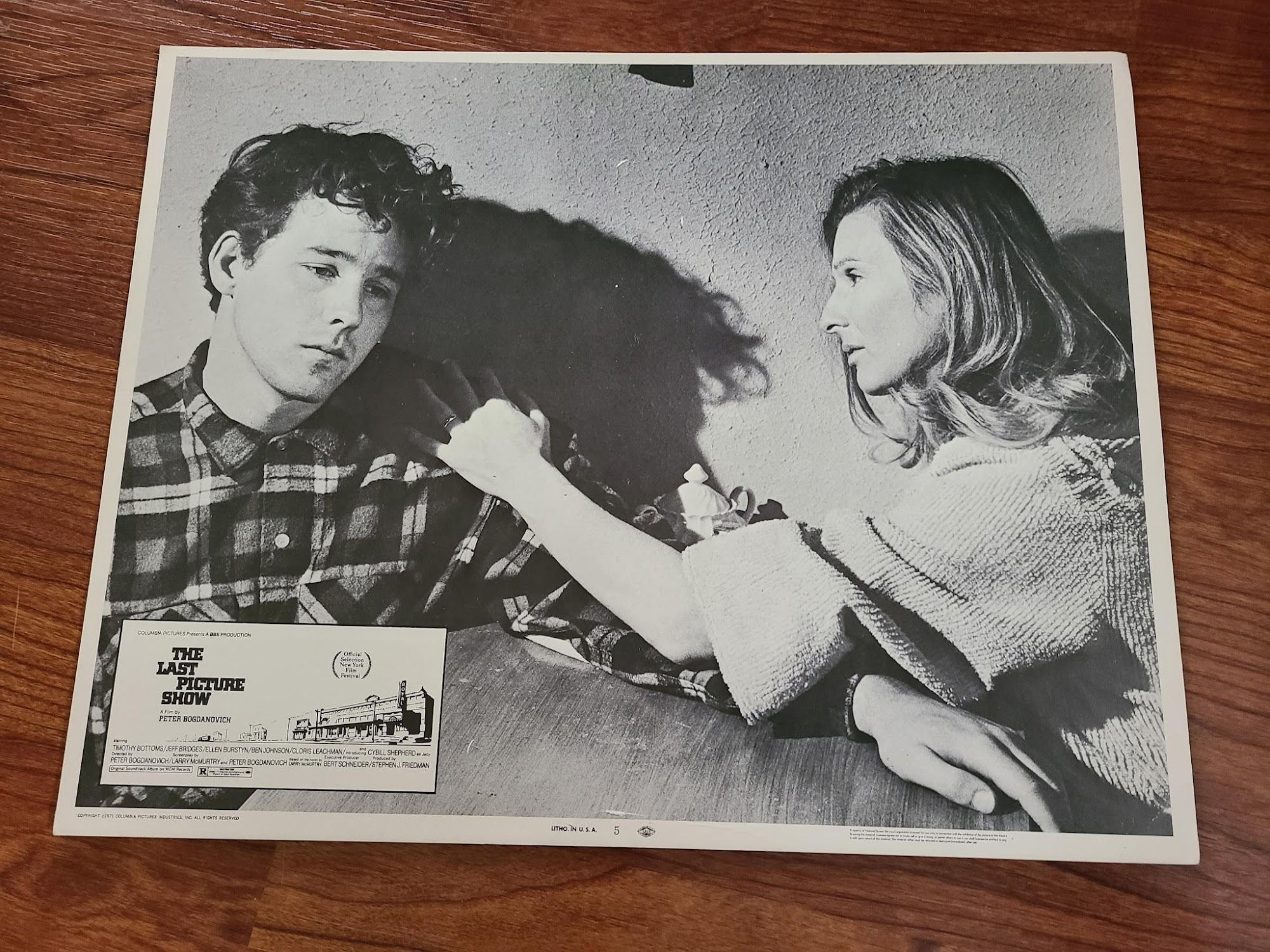 The Last Picture Show 1971 General Lobby Cards